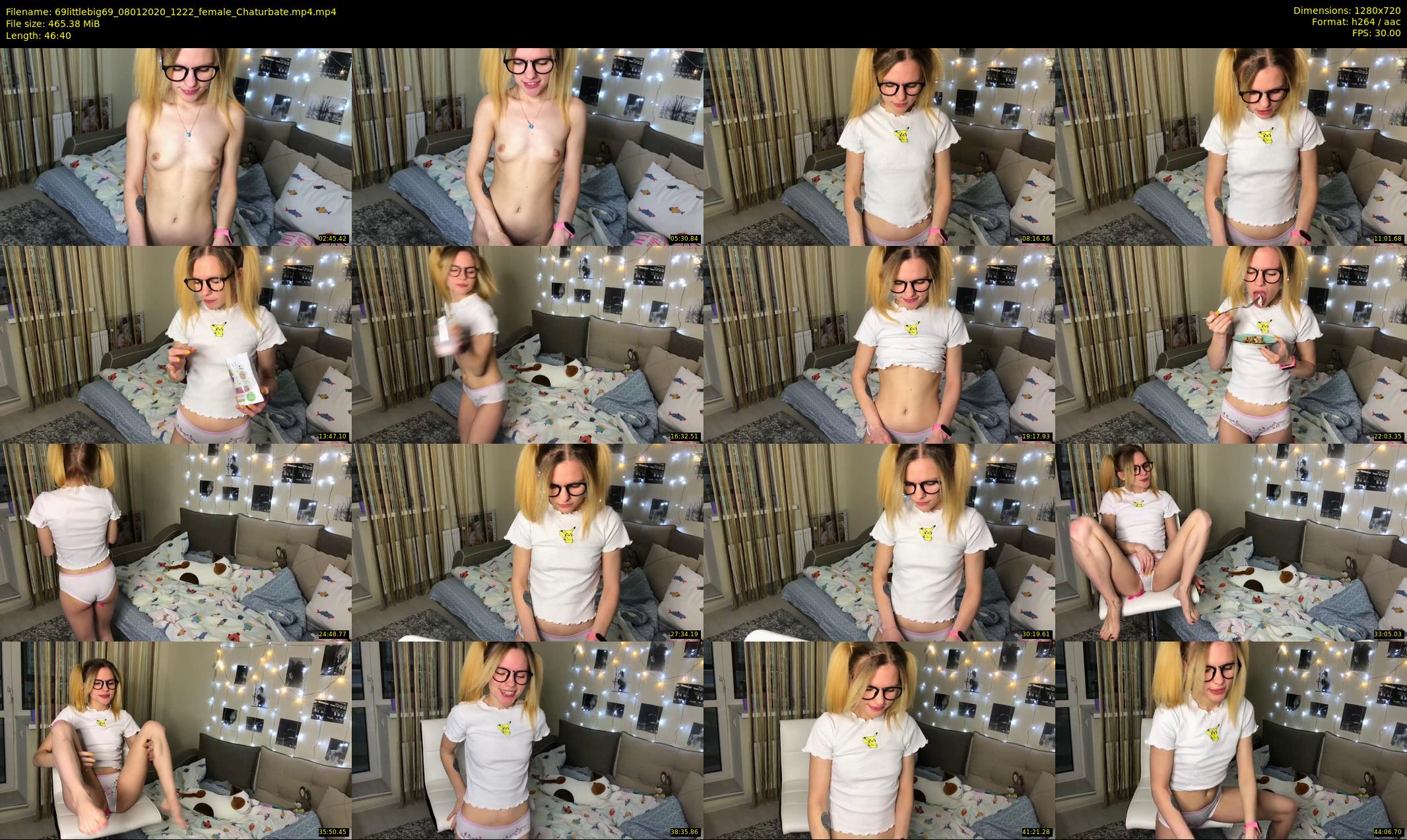 69littlebig69 — 47 minute Chaturbate couple cam show recording, 720p, Jan 8, 2020