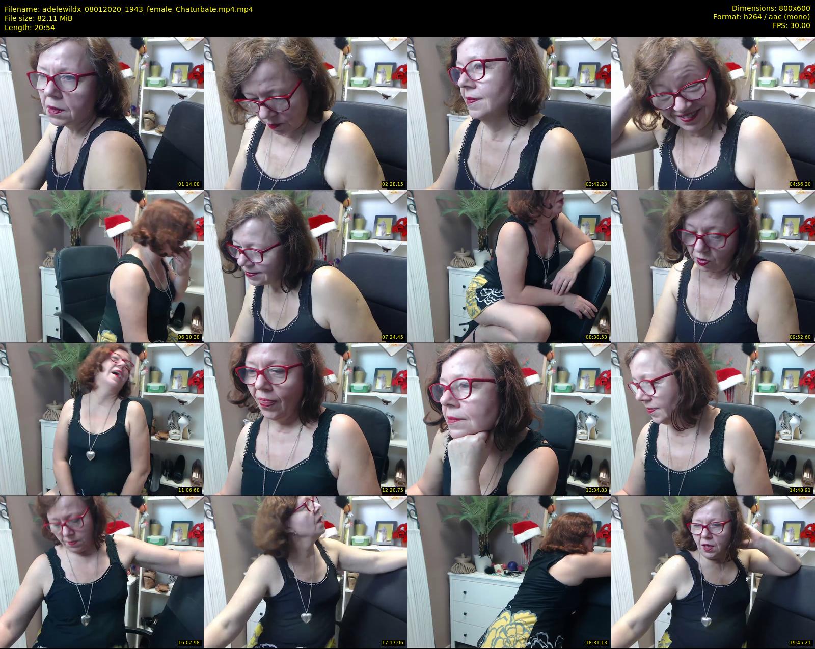 adelewildx — 21 minute Chaturbate female cam show recording, 480p, Jan 8, 2020