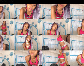 alisoon_moon — 45 minute Chaturbate female cam show recording, 720p, Jan 8, 2020