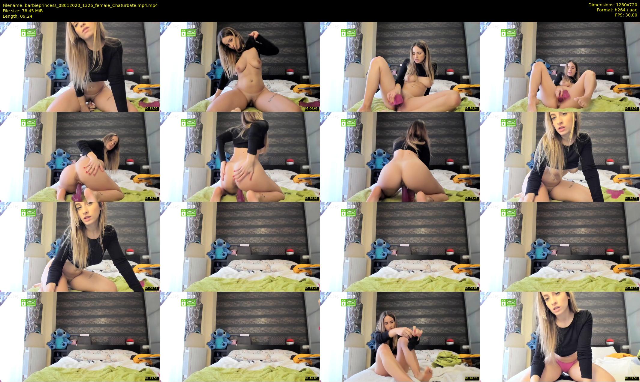 barbieprincess — 10 minute Chaturbate female cam show recording, 720p, Jan 8, 2020