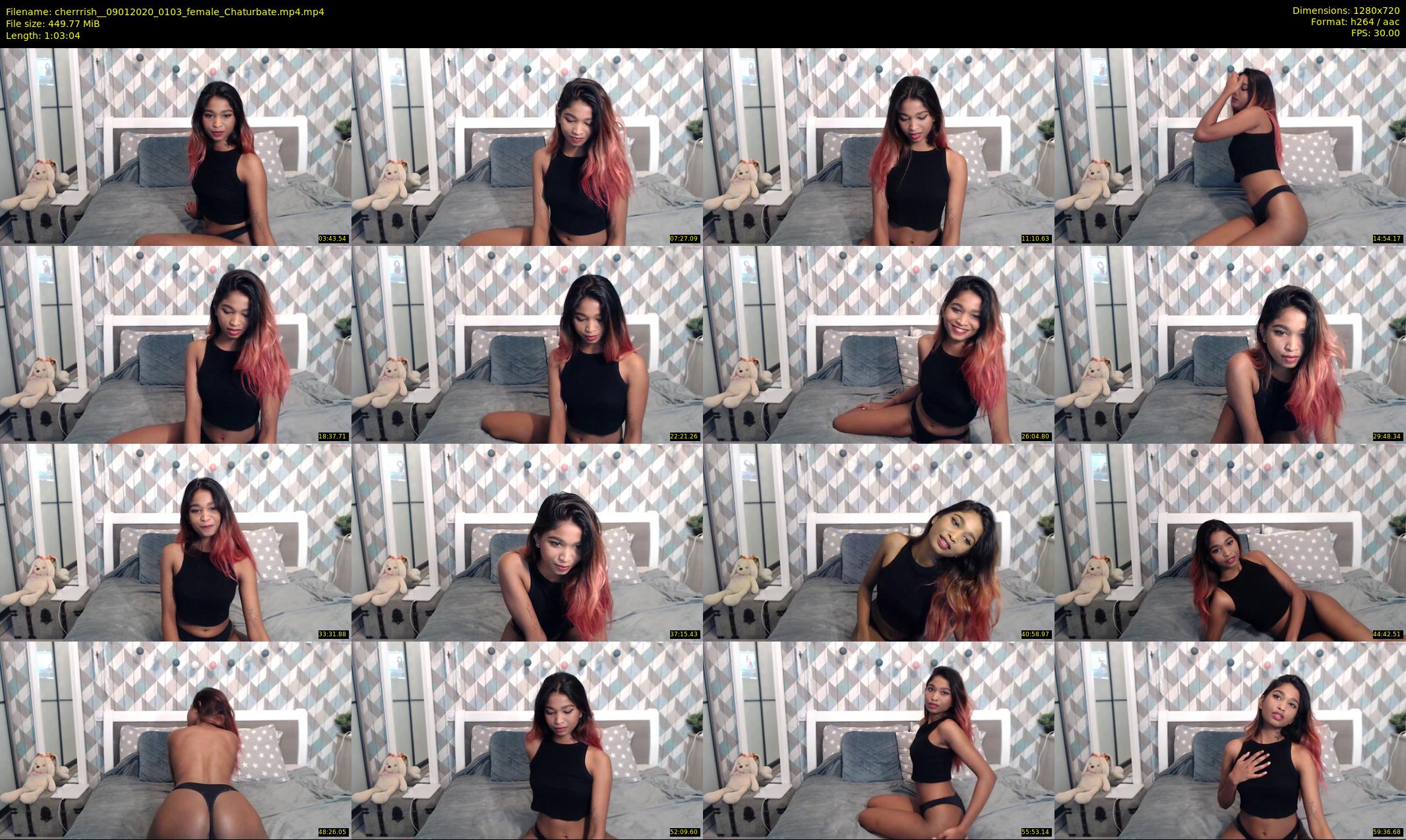 cherrrish_ — 64 minute Chaturbate female cam show recording, 720p, Jan 9, 2020