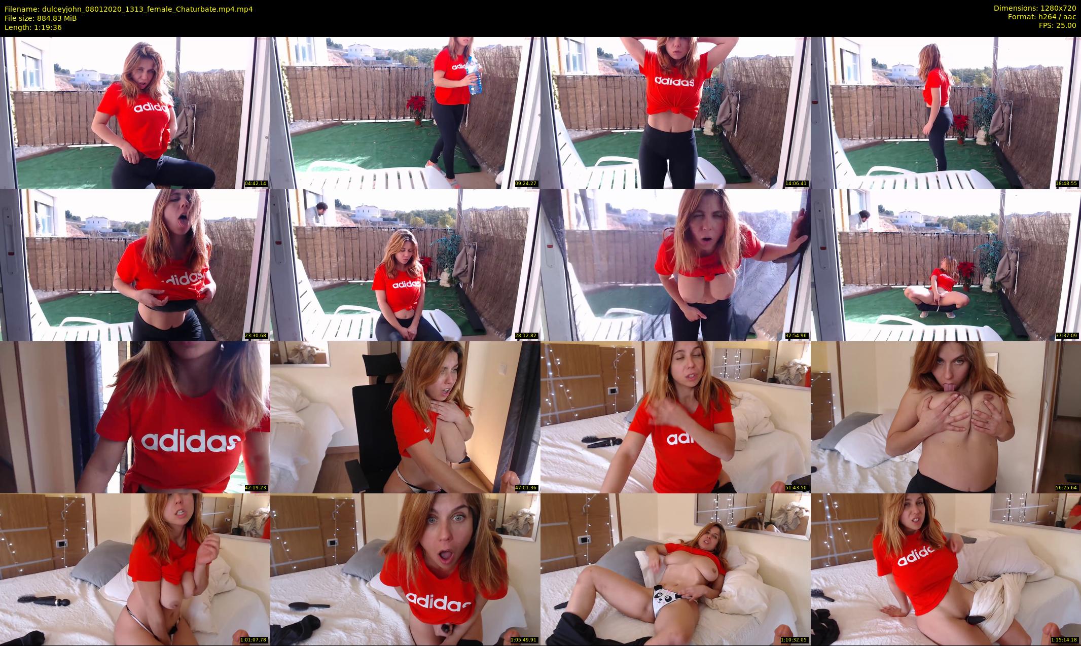 dulceyjohn — 80 minute Chaturbate female cam show recording, 720p, Jan 8, 2020