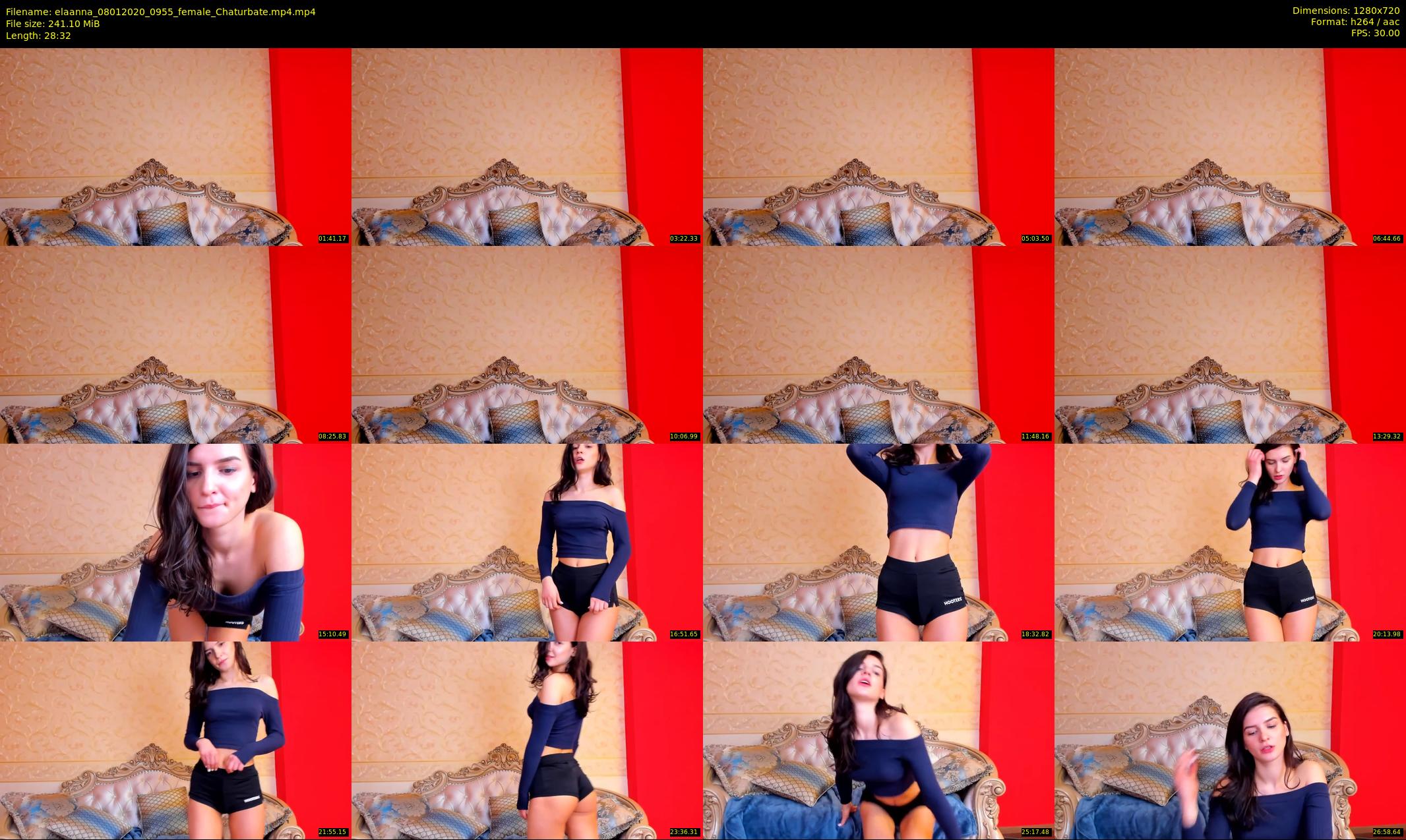 elaanna — 29 minute Chaturbate female cam show recording, 720p, Jan 8, 2020