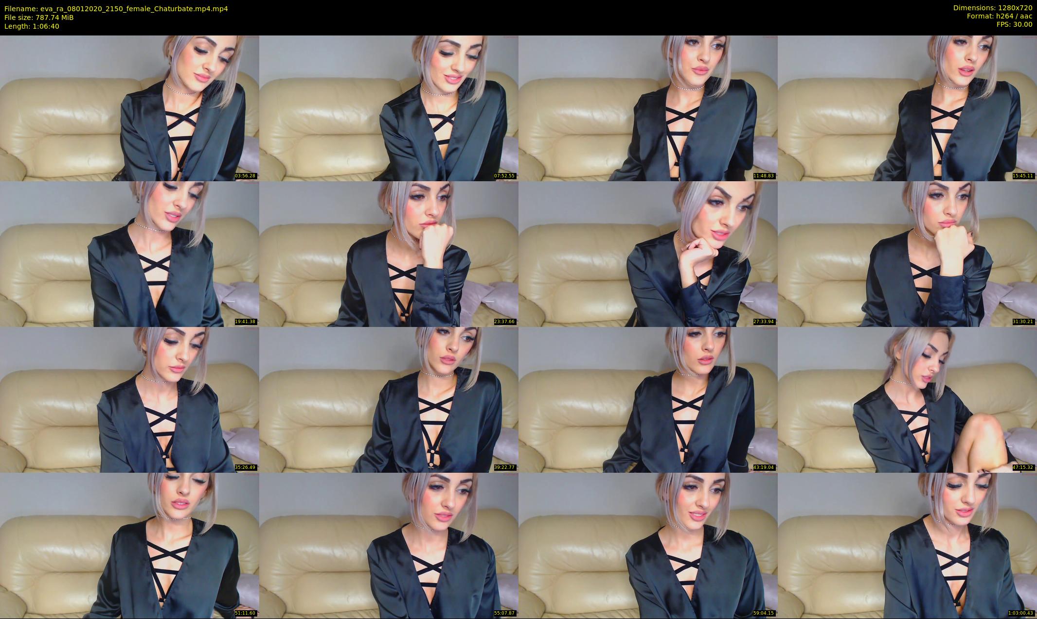 eva_ra — 67 minute Chaturbate female cam show recording, 720p, Jan 8, 2020