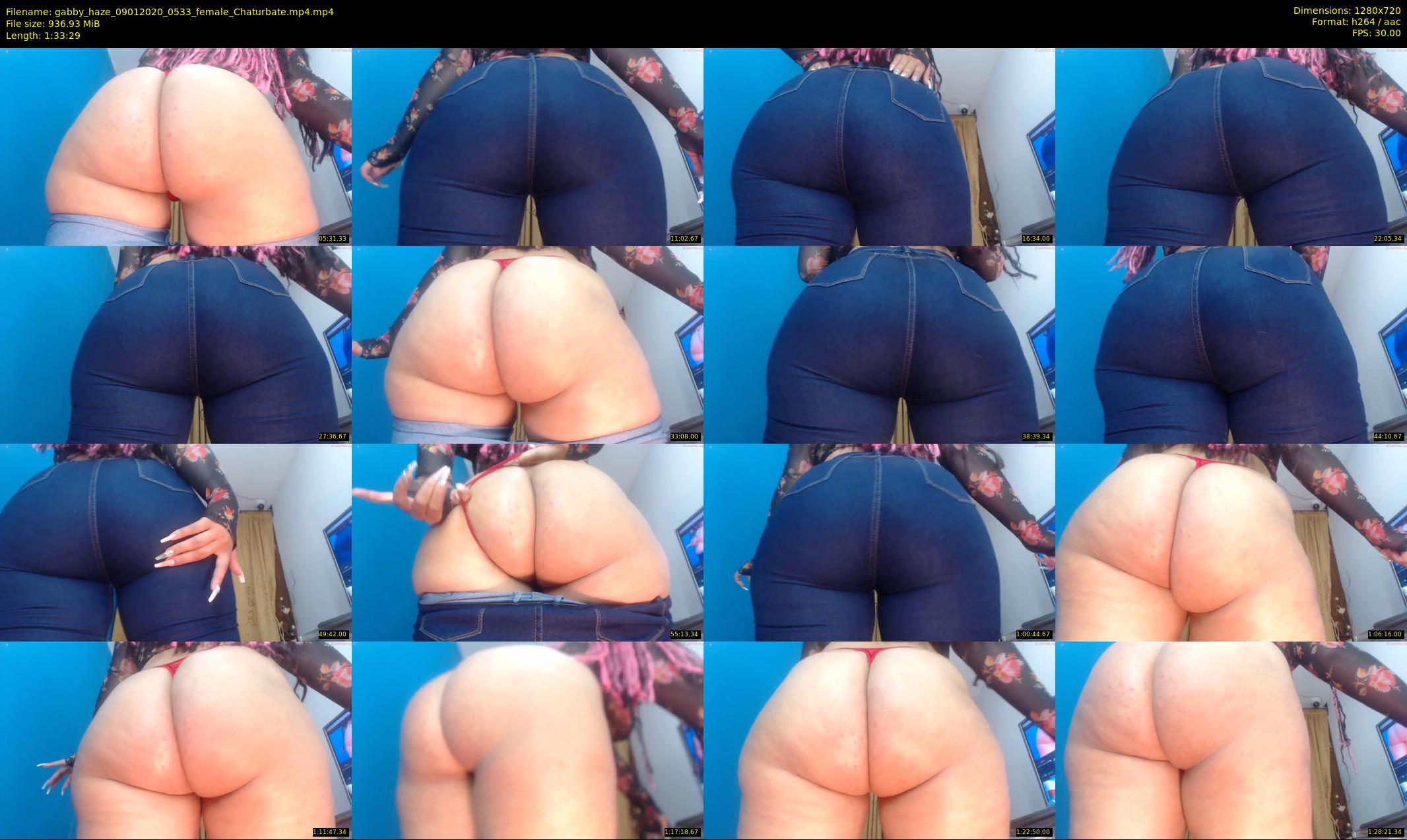 gabby_haze — 94 minute Chaturbate female cam show recording, 720p, Jan 9, 2020
