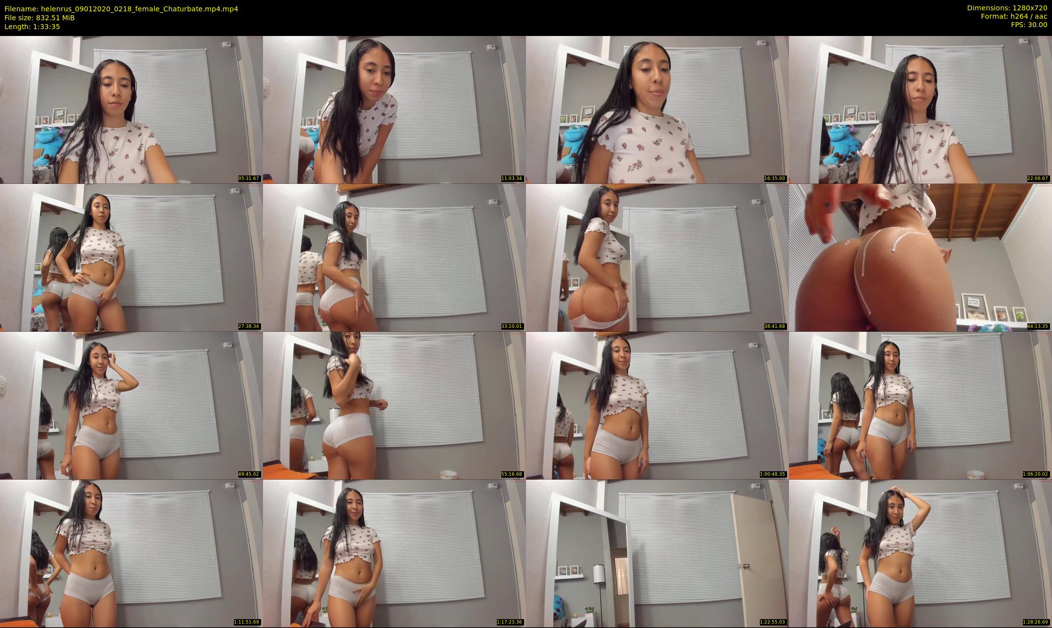 helenrus — 94 minute Chaturbate female cam show recording, 720p, Jan 9, 2020
