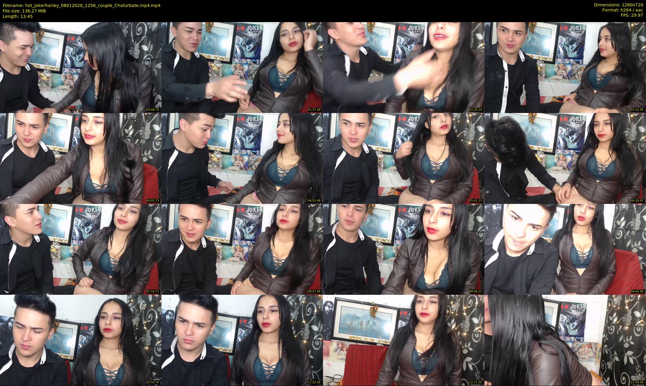 hot_jokerharley — 14 minute Chaturbate couple cam show recording, 720p, Jan 8, 2020