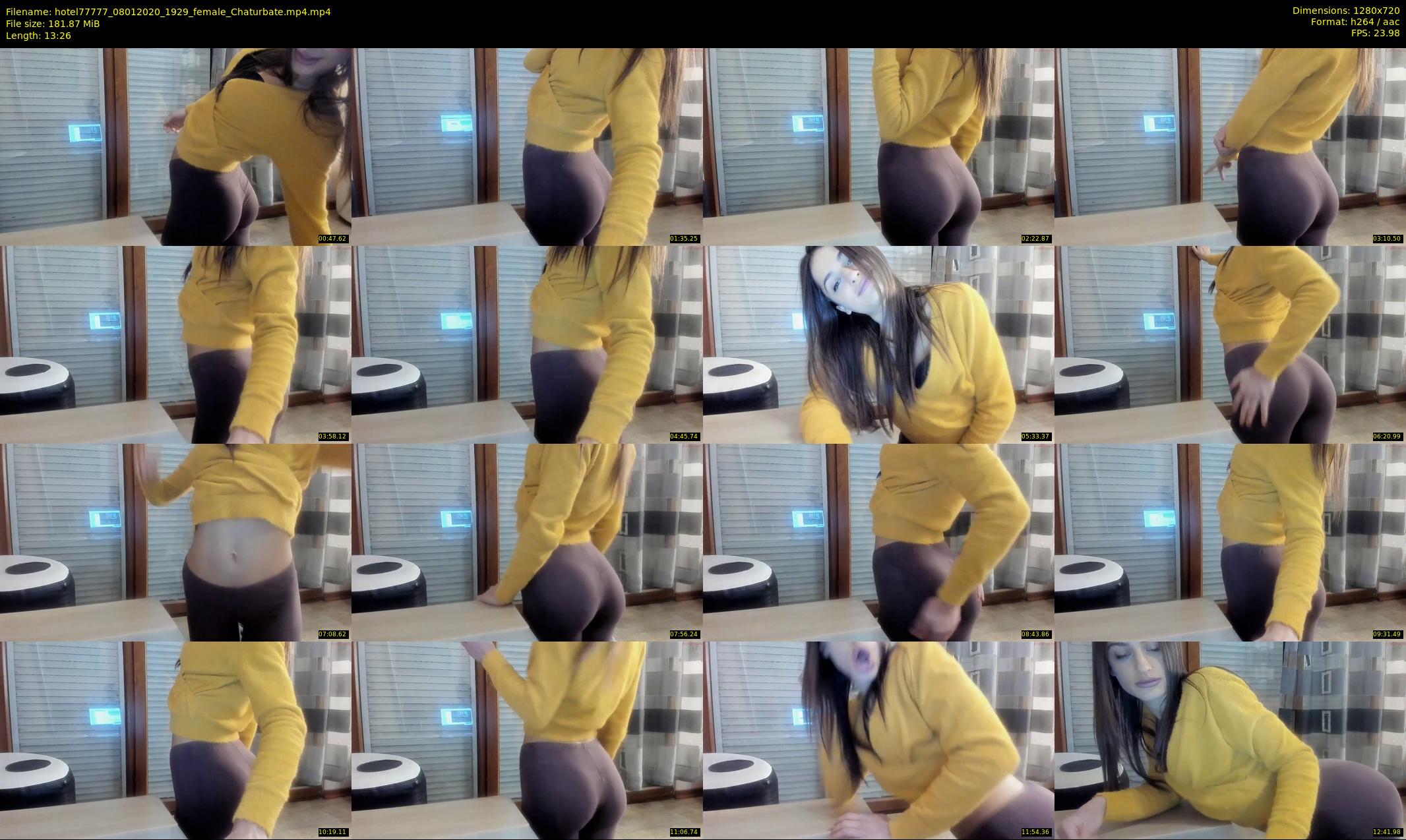 hotel77777 — 14 minute Chaturbate female cam show recording, 720p, Jan 8, 2020