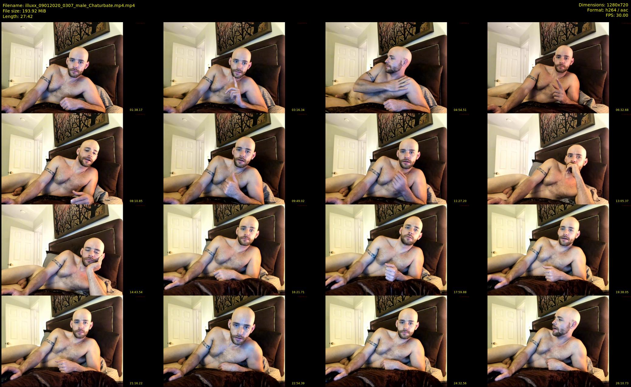 illuxx — 28 minute Chaturbate male cam show recording, 720p, Jan 9, 2020