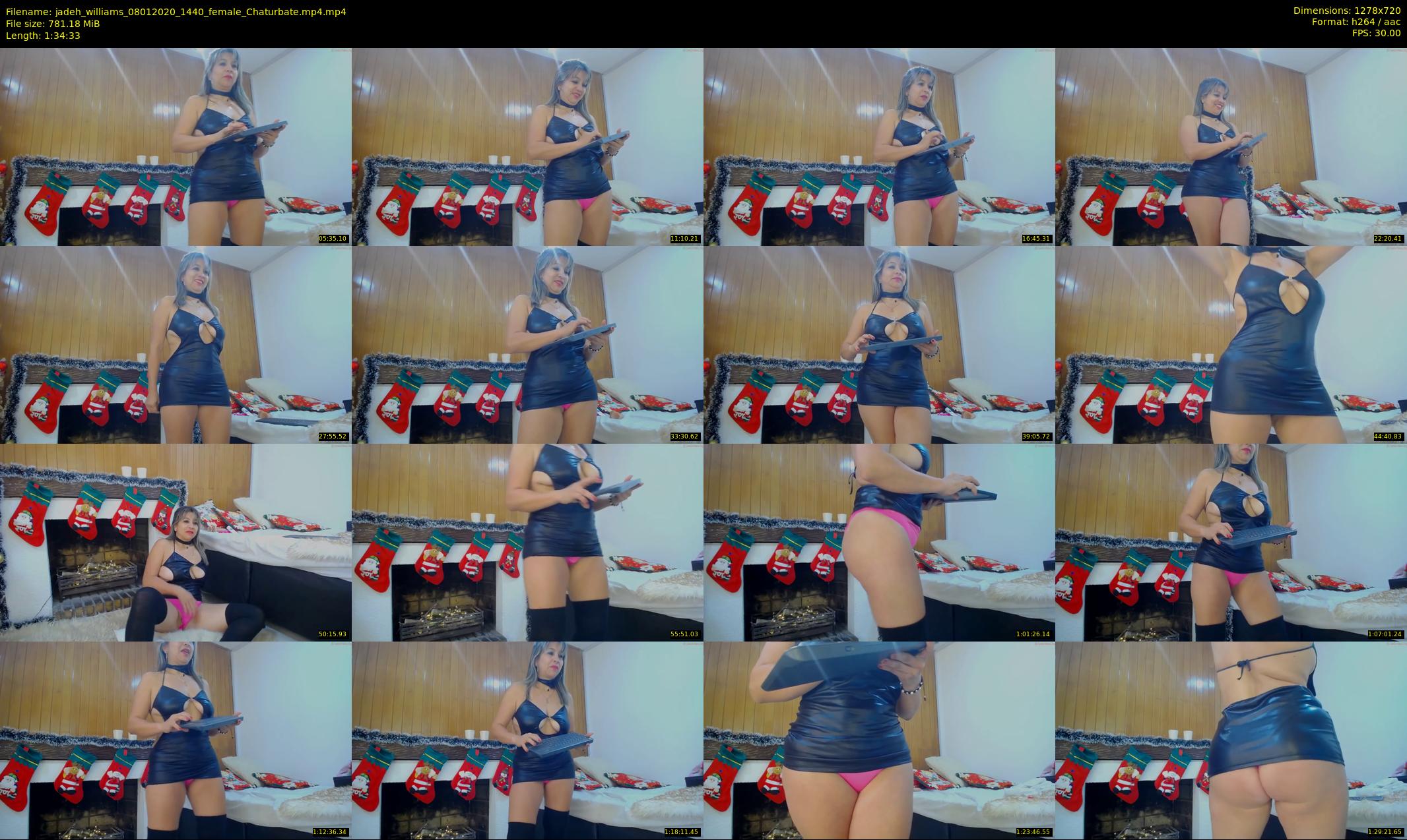 jadeh_williams — 95 minute Chaturbate female cam show recording, 720p, Jan 8, 2020