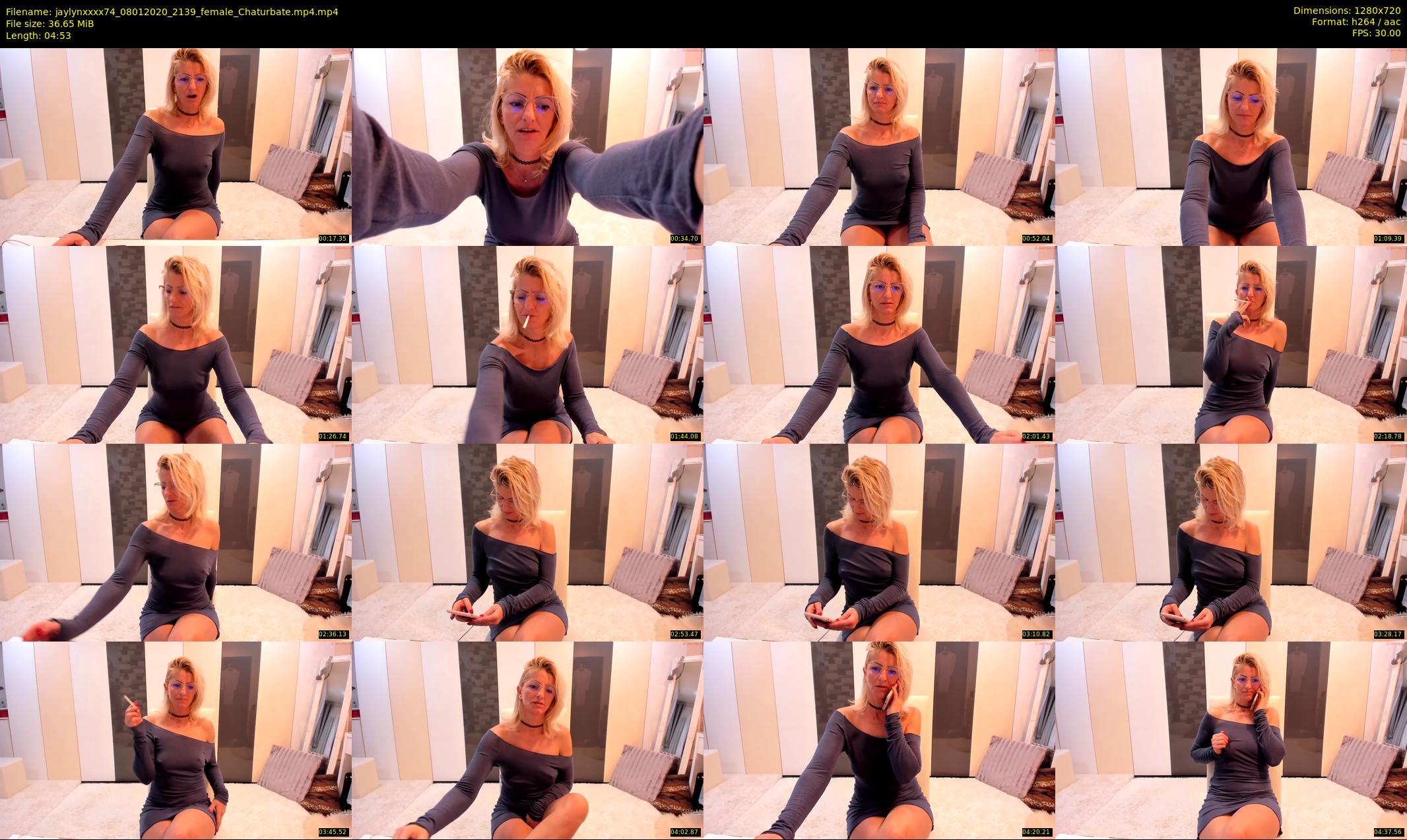 jaylynxxxx74 — 5 minute Chaturbate female cam show recording, 720p, Jan 8, 2020