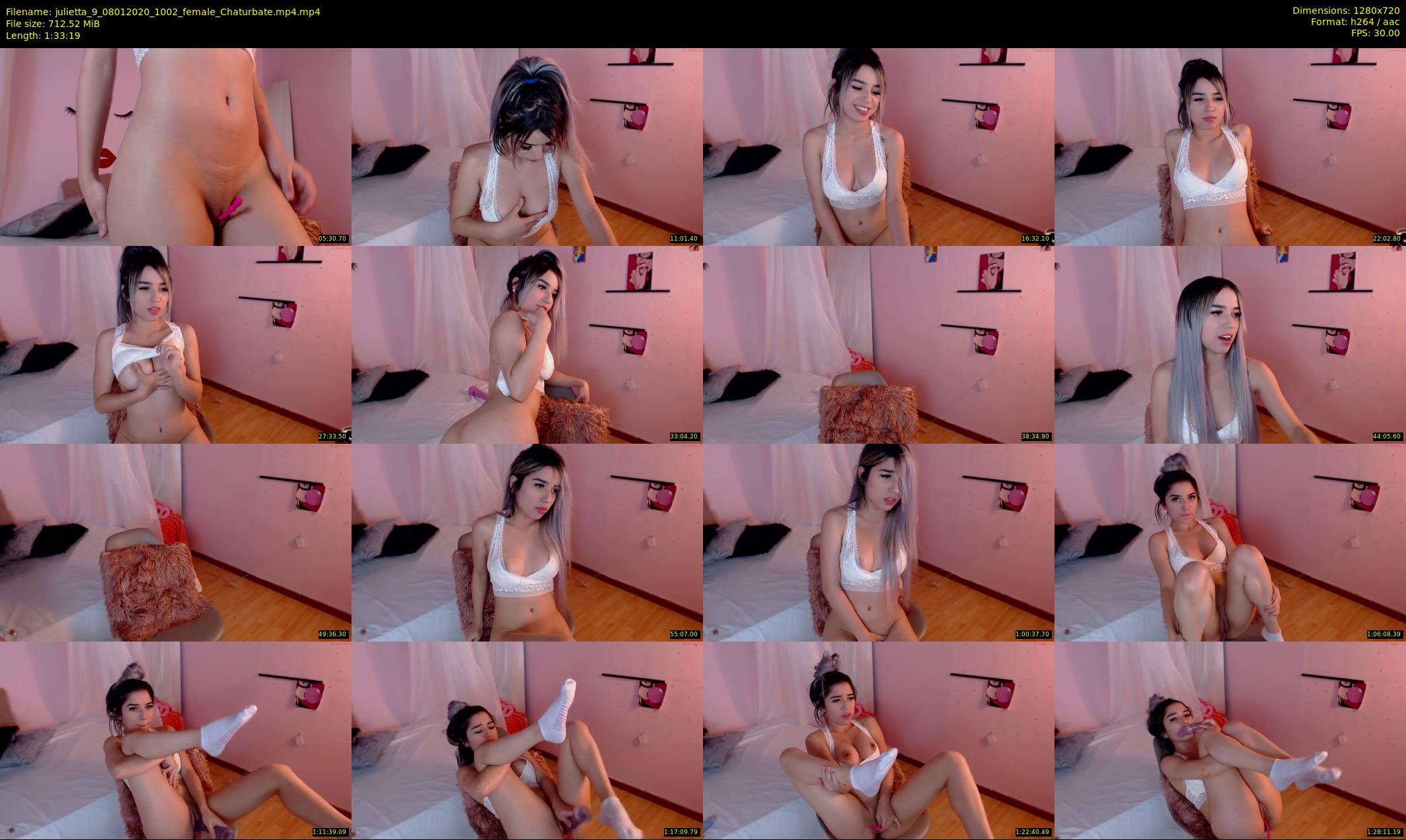 julietta_9 — 94 minute Chaturbate female cam show recording, 720p, Jan 8, 2020