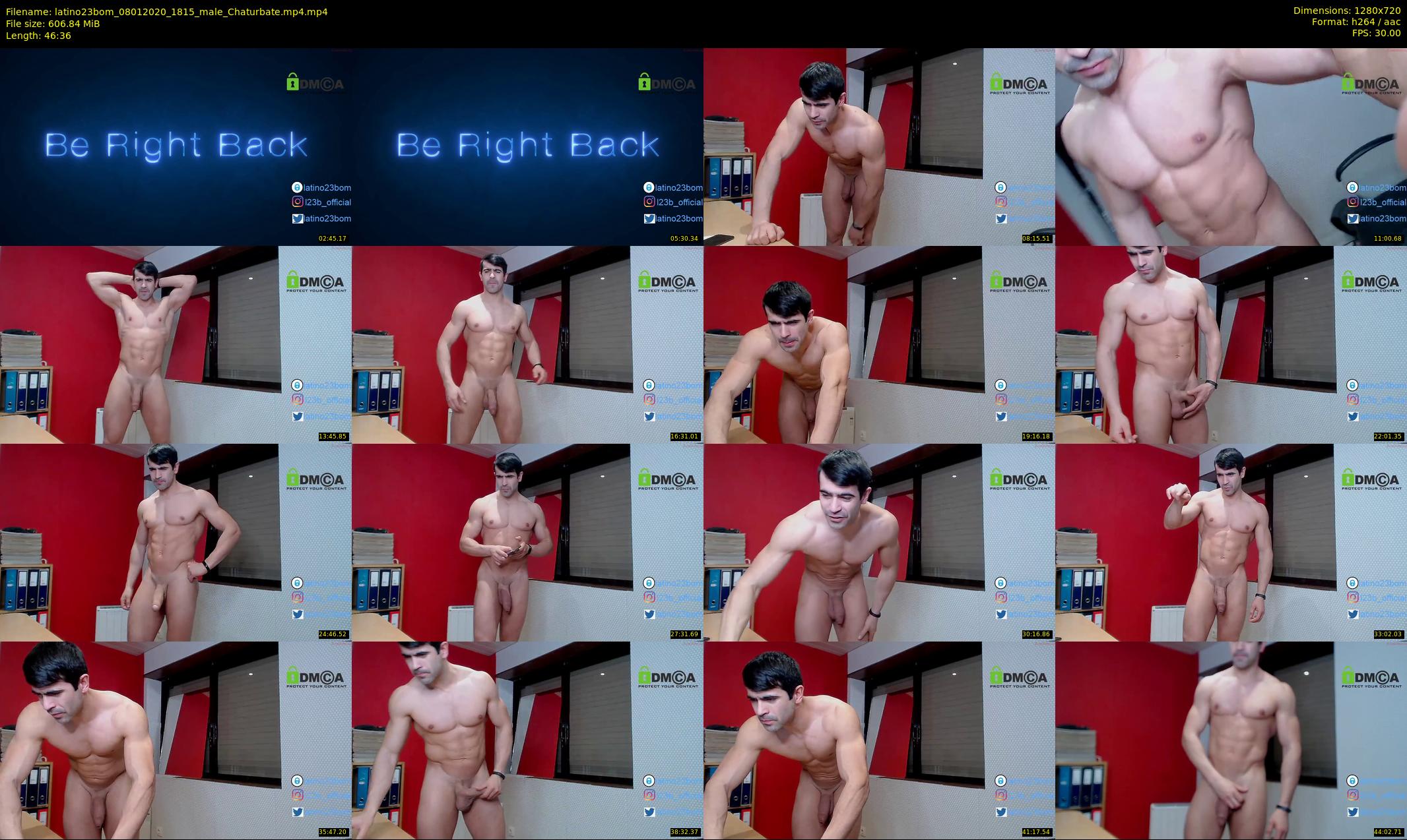latino23bom — 47 minute Chaturbate male cam show recording, 720p, Jan 8, 2020