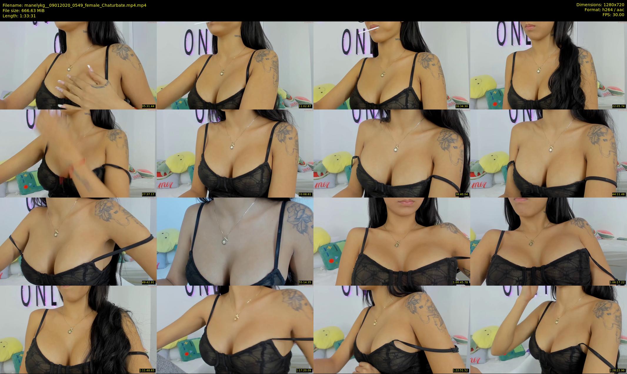 manelykg_ — 94 minute Chaturbate female cam show recording, 720p, Jan 9, 2020