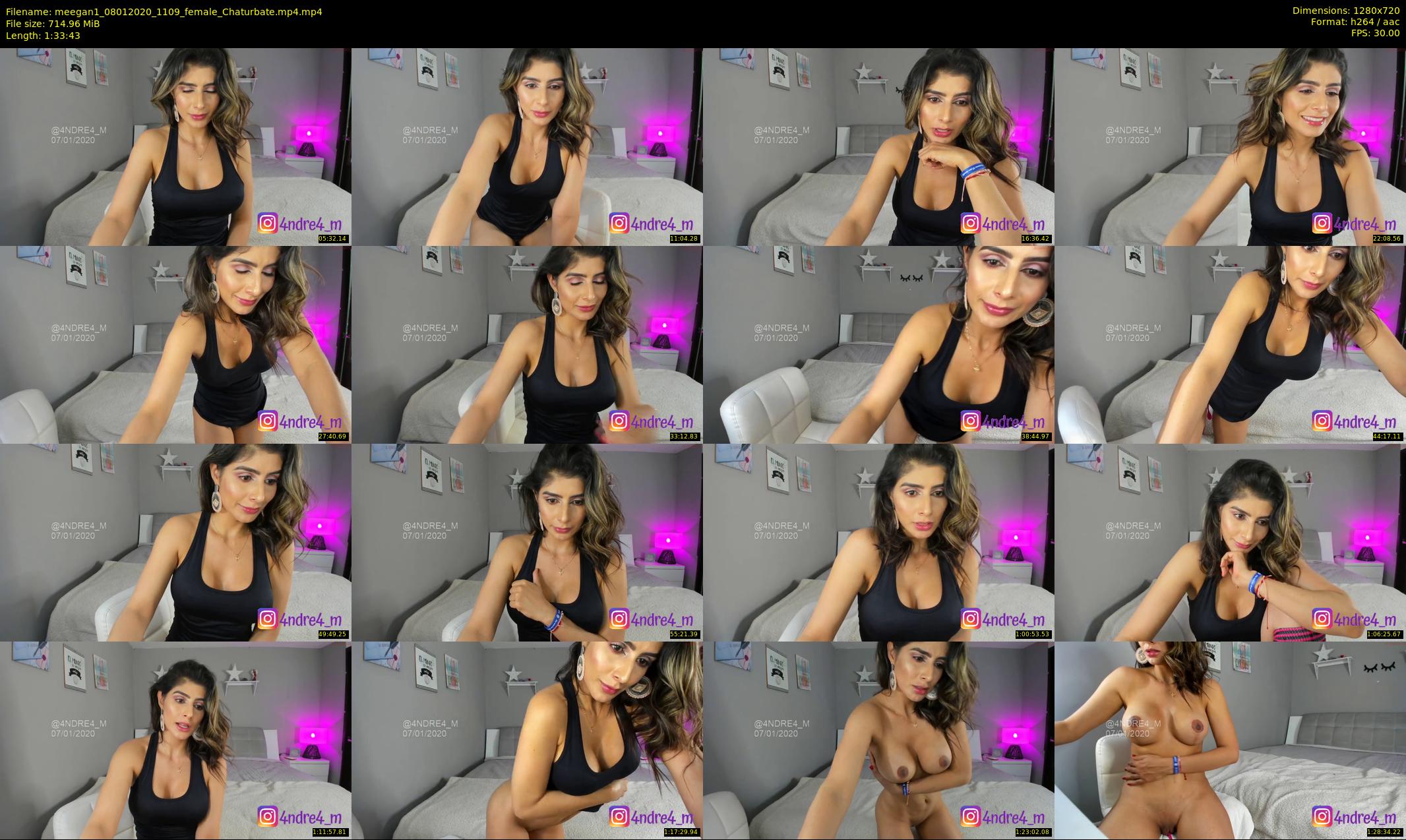 meegan1 — 94 minute Chaturbate female cam show recording, 720p, Jan 8, 2020