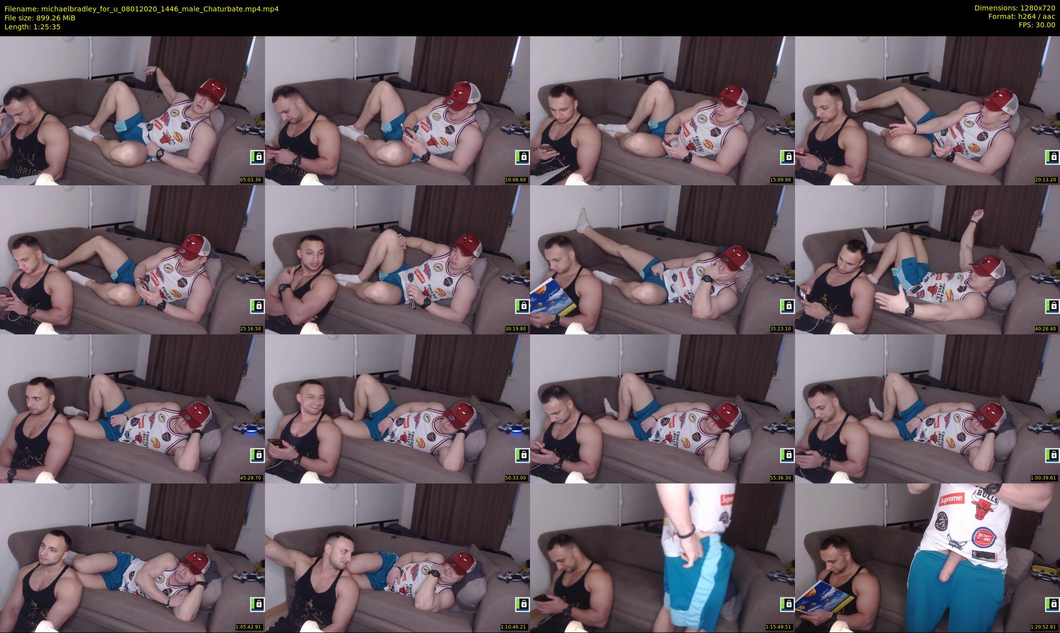 michaelbradley_for_u — 86 minute Chaturbate male cam show recording, 720p, Jan 8, 2020