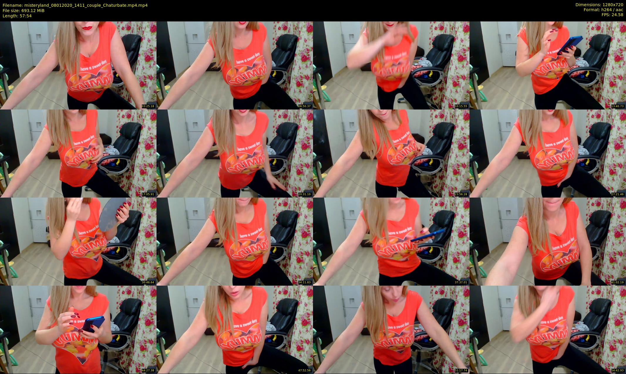 misteryland — 58 minute Chaturbate couple cam show recording, 720p, Jan 8, 2020
