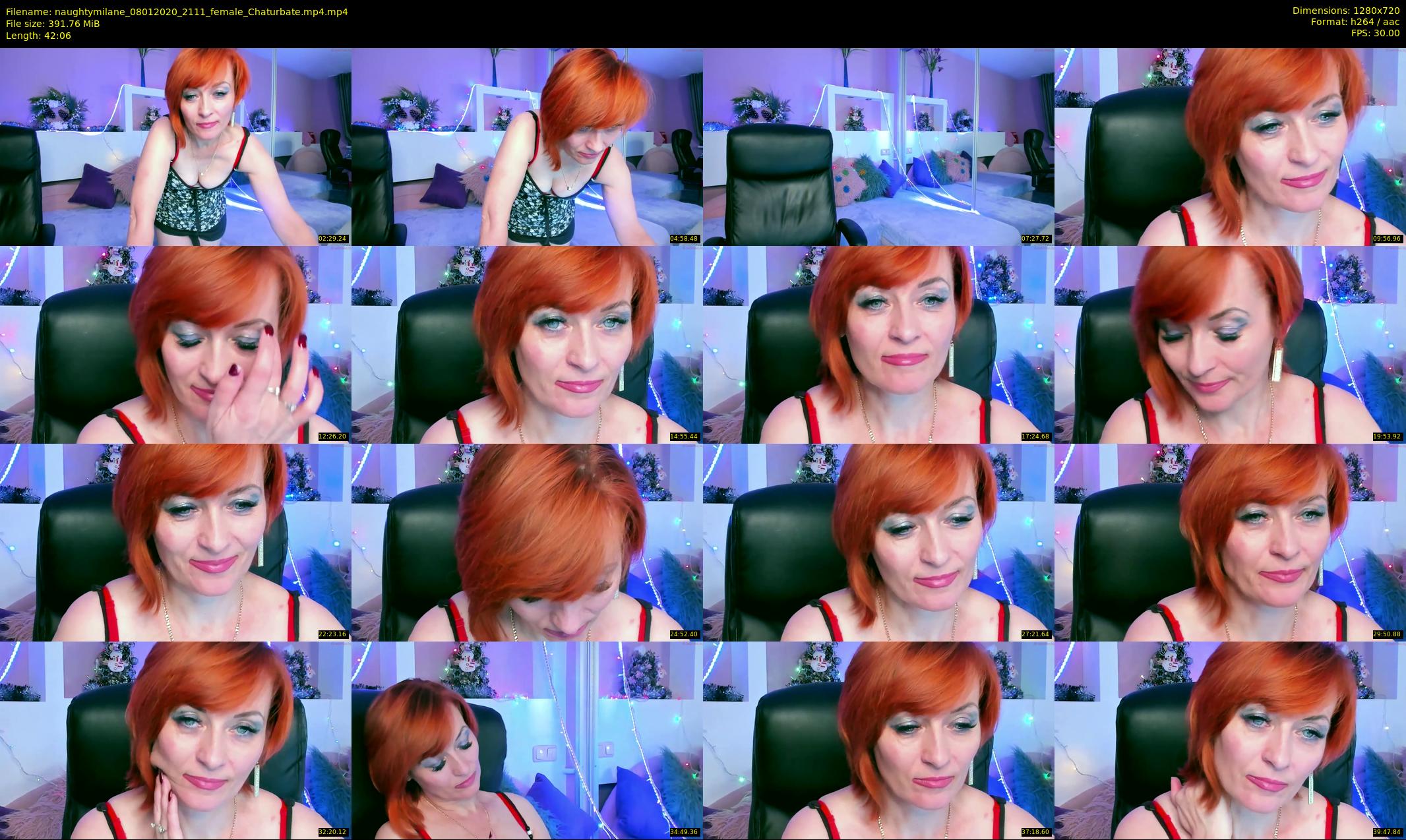 naughtymilane — 43 minute Chaturbate female cam show recording, 720p, Jan 8, 2020