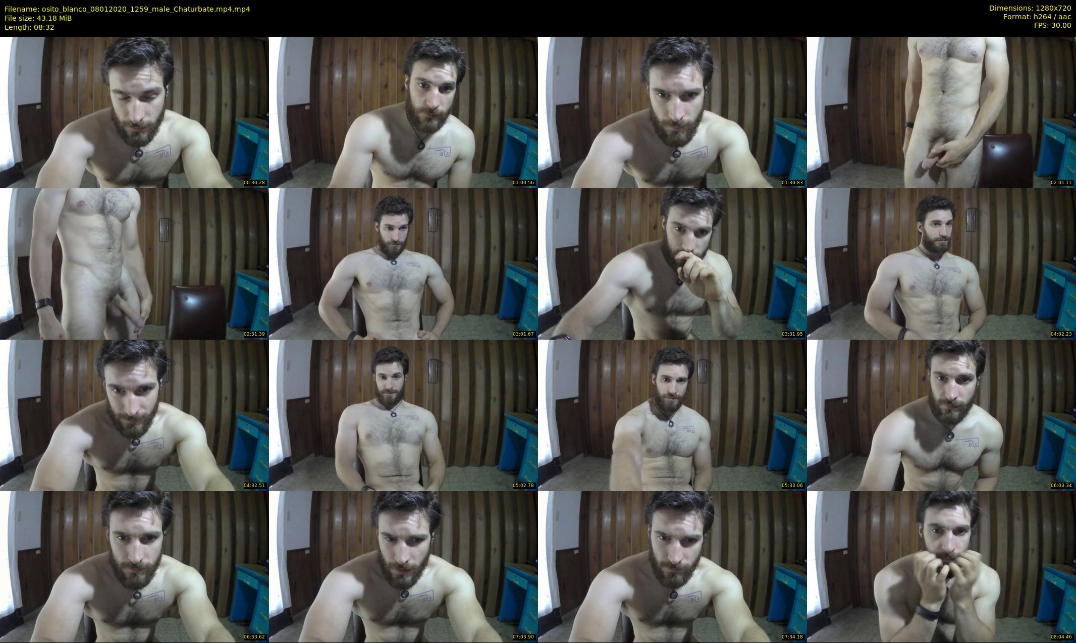 osito_blanco — 9 minute Chaturbate male cam show recording, 720p, Jan 8, 2020