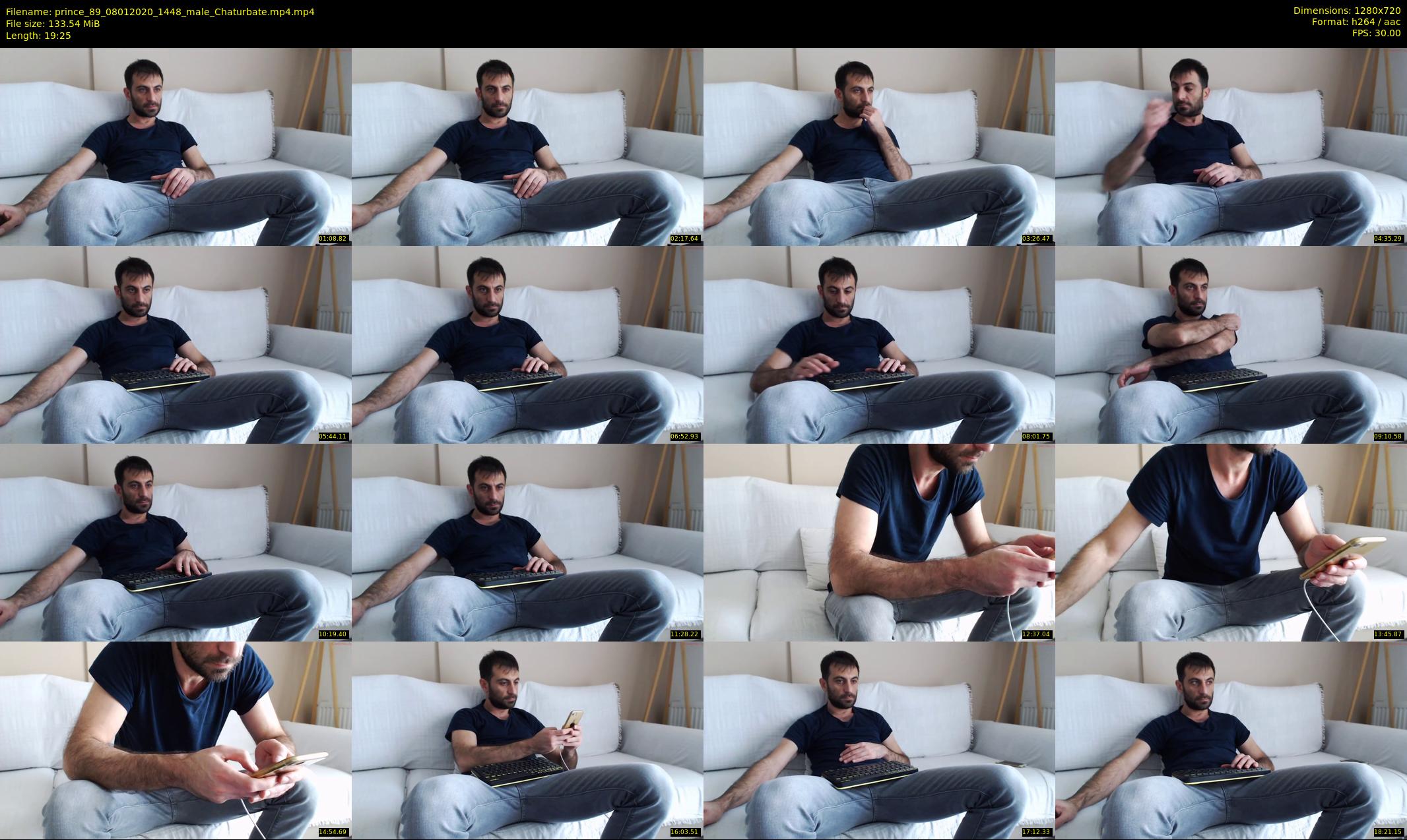 prince_89 — 20 minute Chaturbate male cam show recording, 720p, Jan 8, 2020