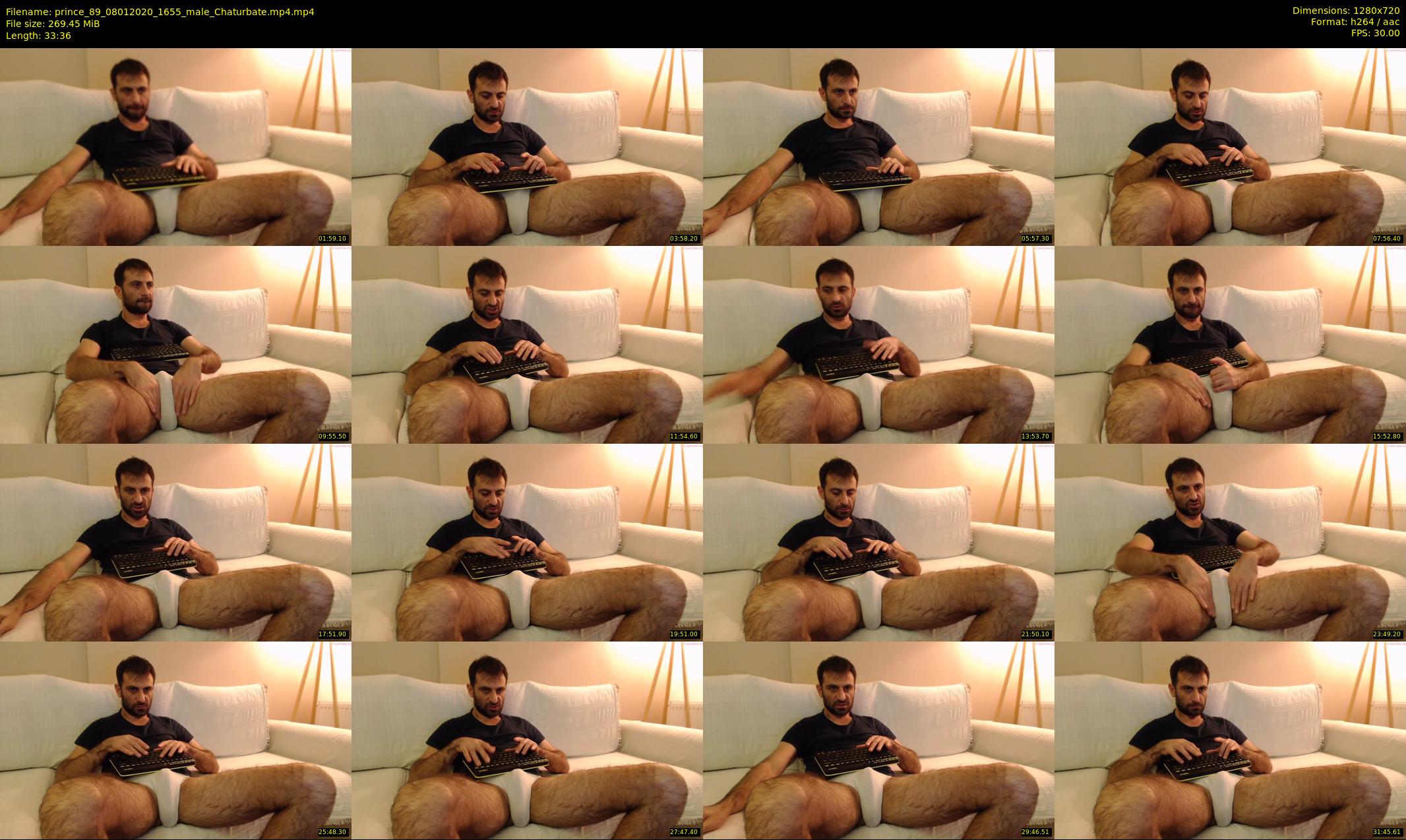 prince_89 — 34 minute Chaturbate male cam show recording, 720p, Jan 8, 2020