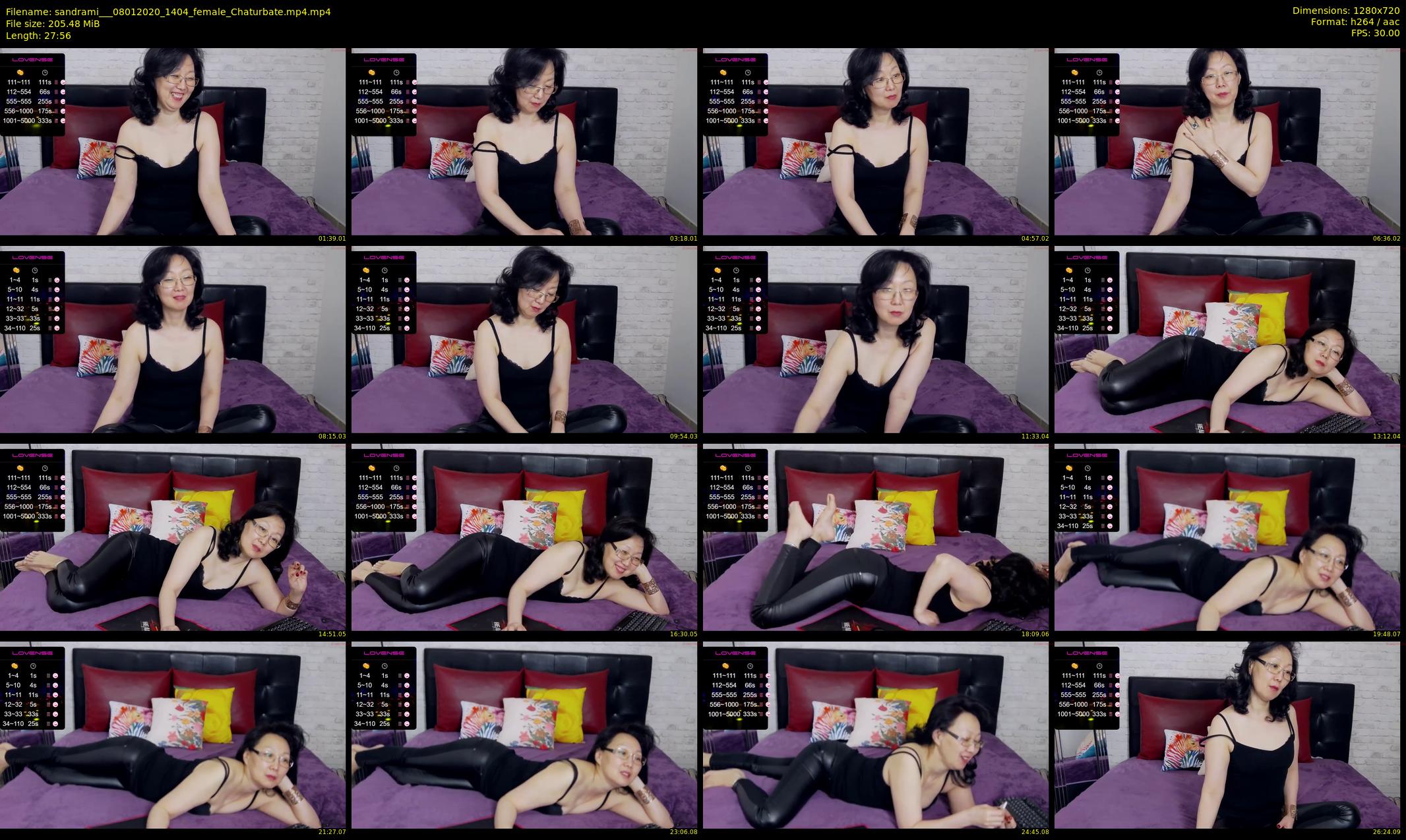 sandrami__ — 28 minute Chaturbate female cam show recording, 720p, Jan 8, 2020