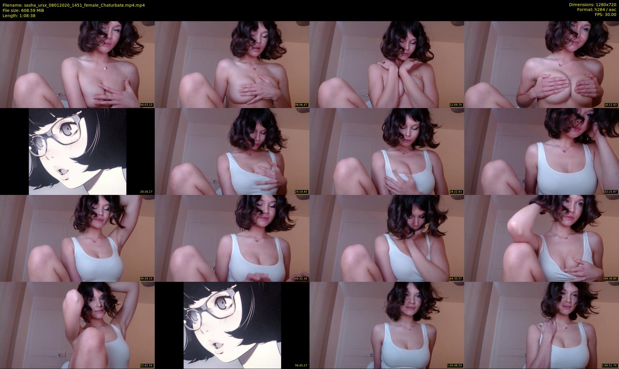 sasha_ursx — 69 minute Chaturbate female cam show recording, 720p, Jan 8, 2020