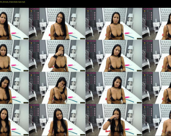 zamarahot — 9 minute Chaturbate female cam show recording, 720p, Jan 8, 2020
