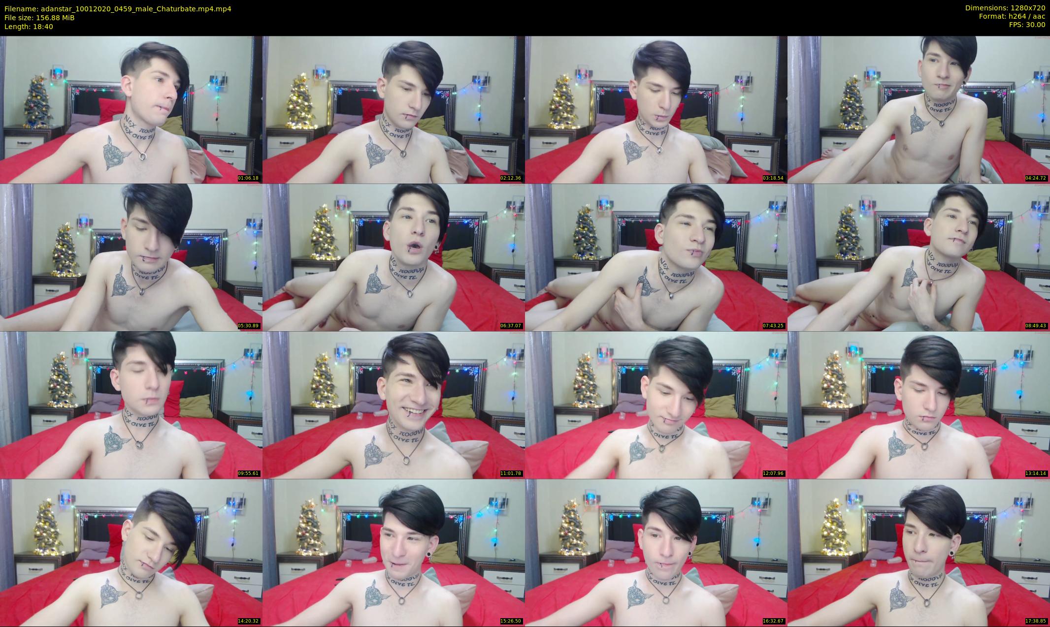 adanstar — 19 minute Chaturbate male cam show recording, 720p, Jan 10, 2020