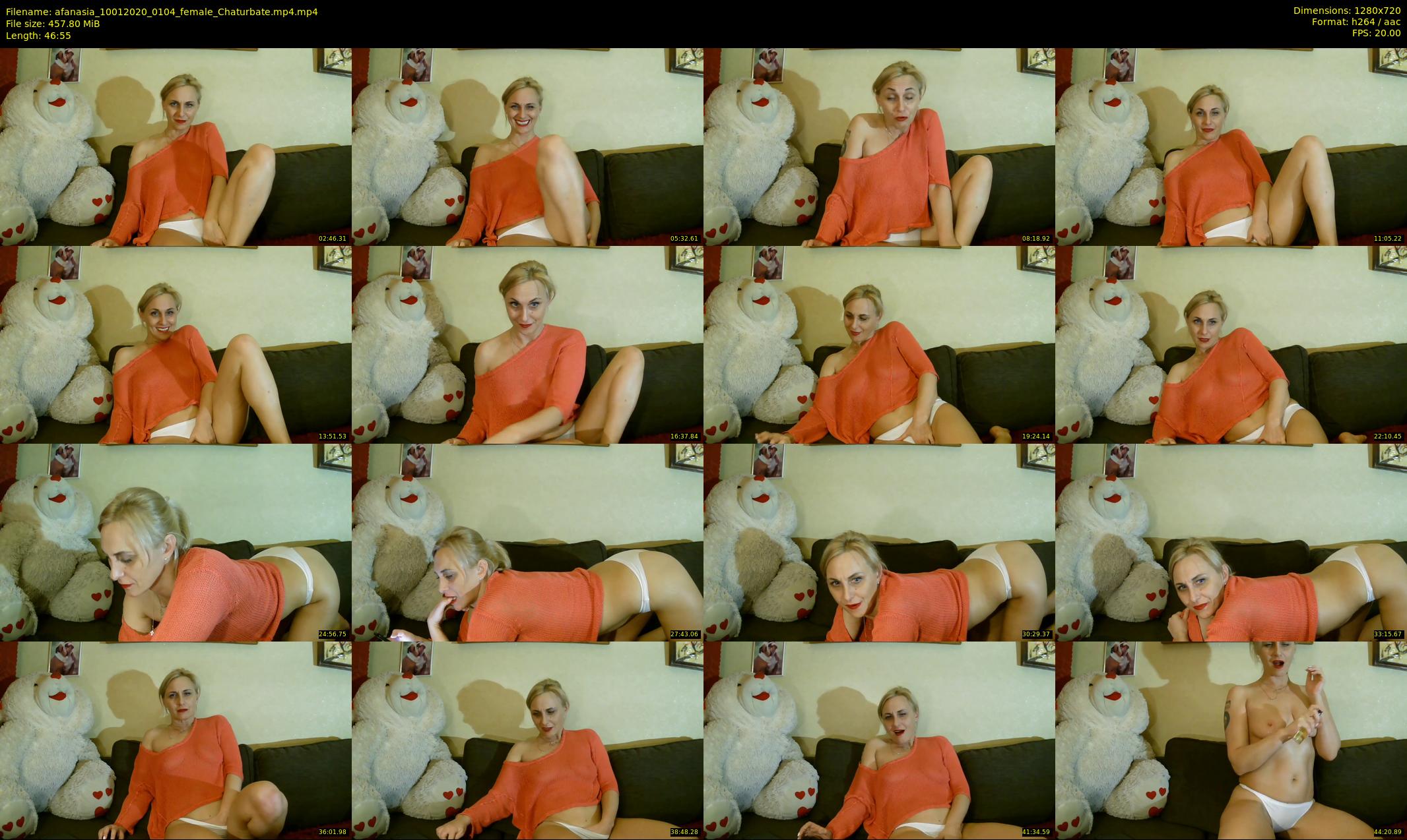 afanasia — 47 minute Chaturbate female cam show recording, 720p, Jan 10, 2020