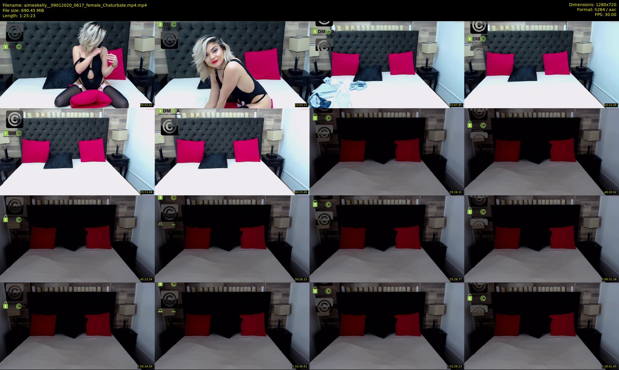 aimeekelly_ — 86 minute Chaturbate female cam show recording, 720p, Jan 9, 2020