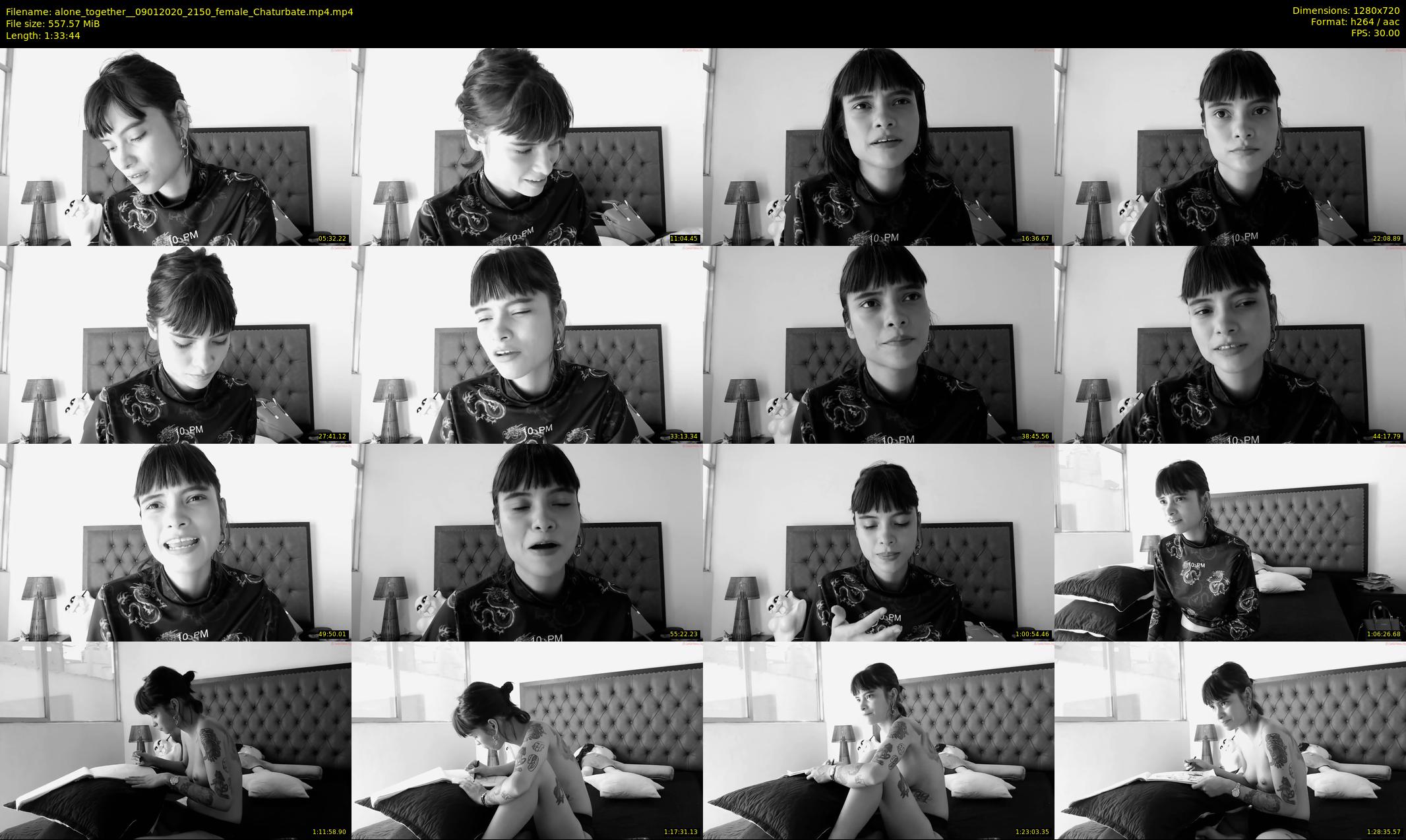 alone_together_ — 94 minute Chaturbate female cam show recording, 720p, Jan 9, 2020