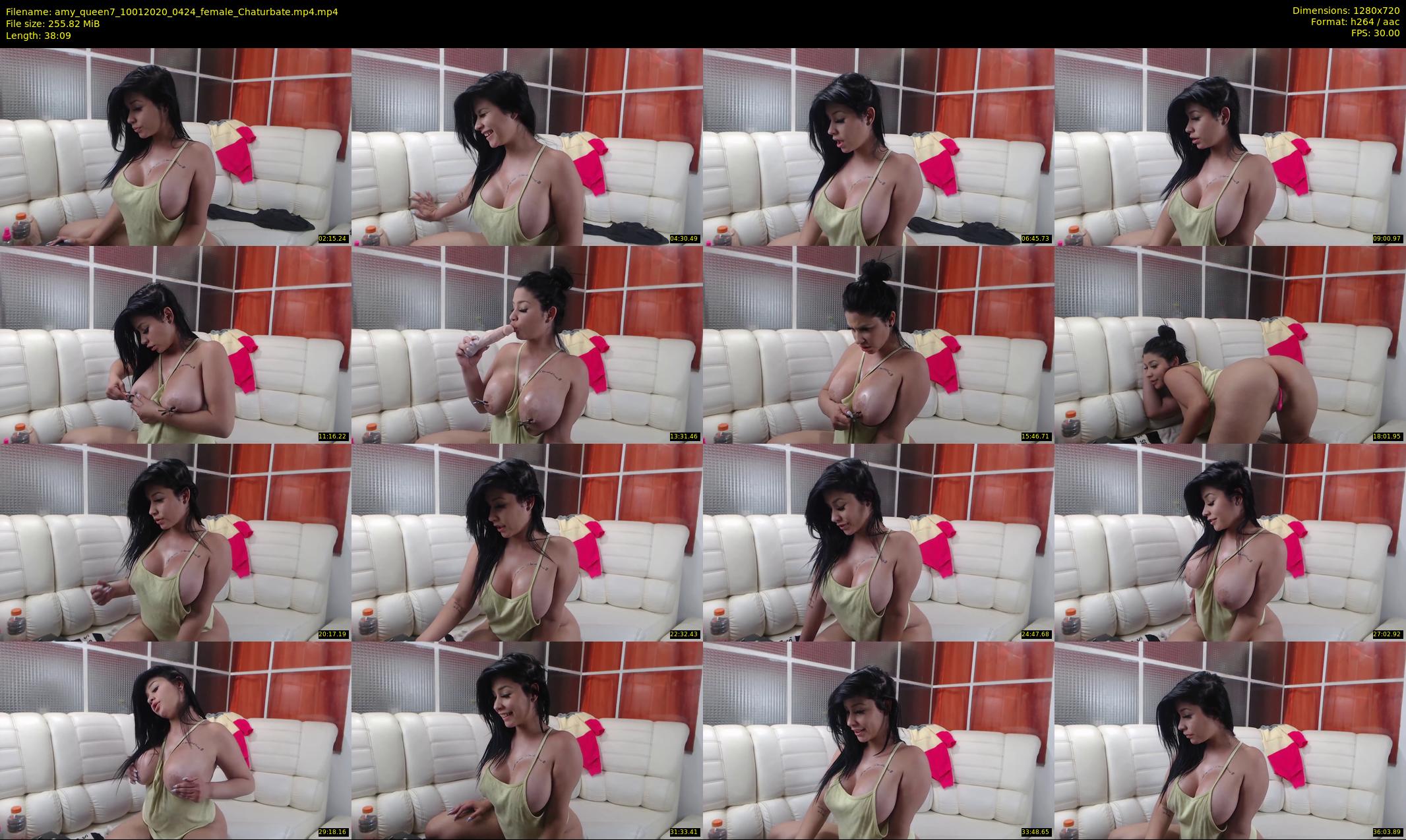 amy_queen7 — 39 minute Chaturbate female cam show recording, 720p, Jan 10, 2020