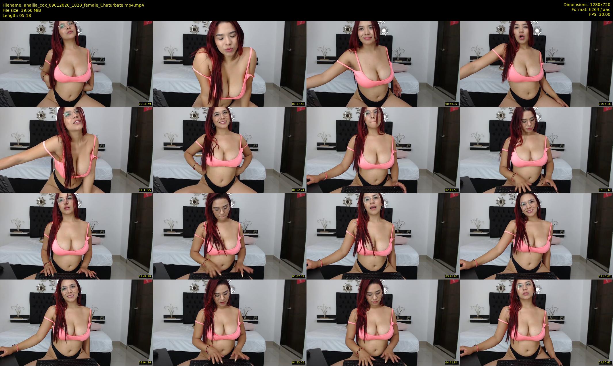 analiia_cox — 6 minute Chaturbate female cam show recording, 720p, Jan 9, 2020