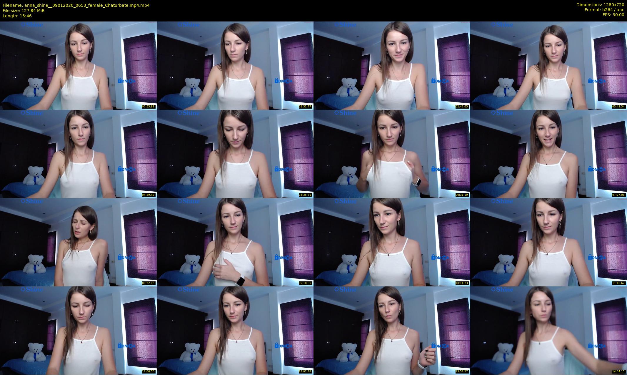 anna_shine_ — 16 minute Chaturbate female cam show recording, 720p, Jan 9, 2020