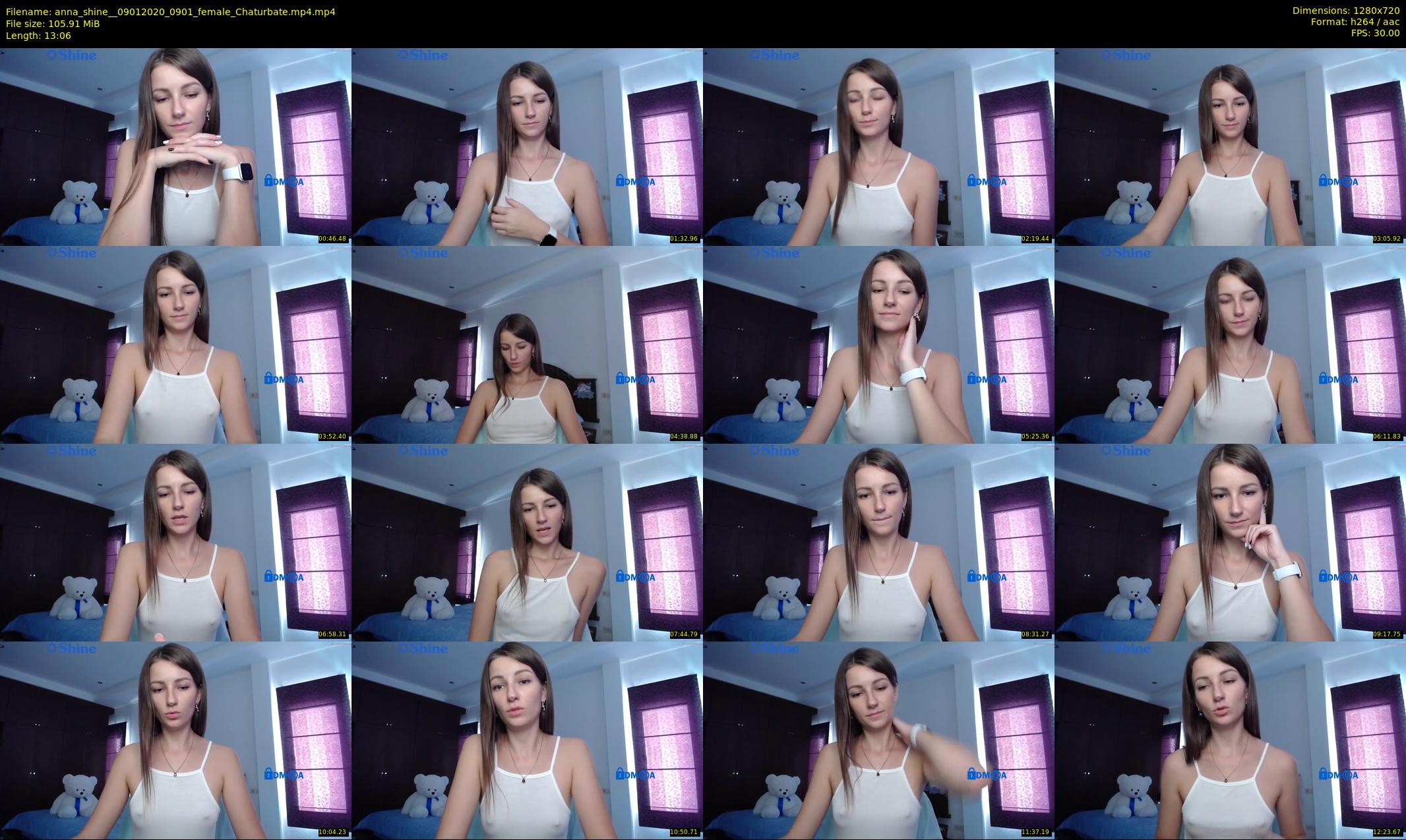 anna_shine_ — 14 minute Chaturbate female cam show recording, 720p, Jan 9, 2020