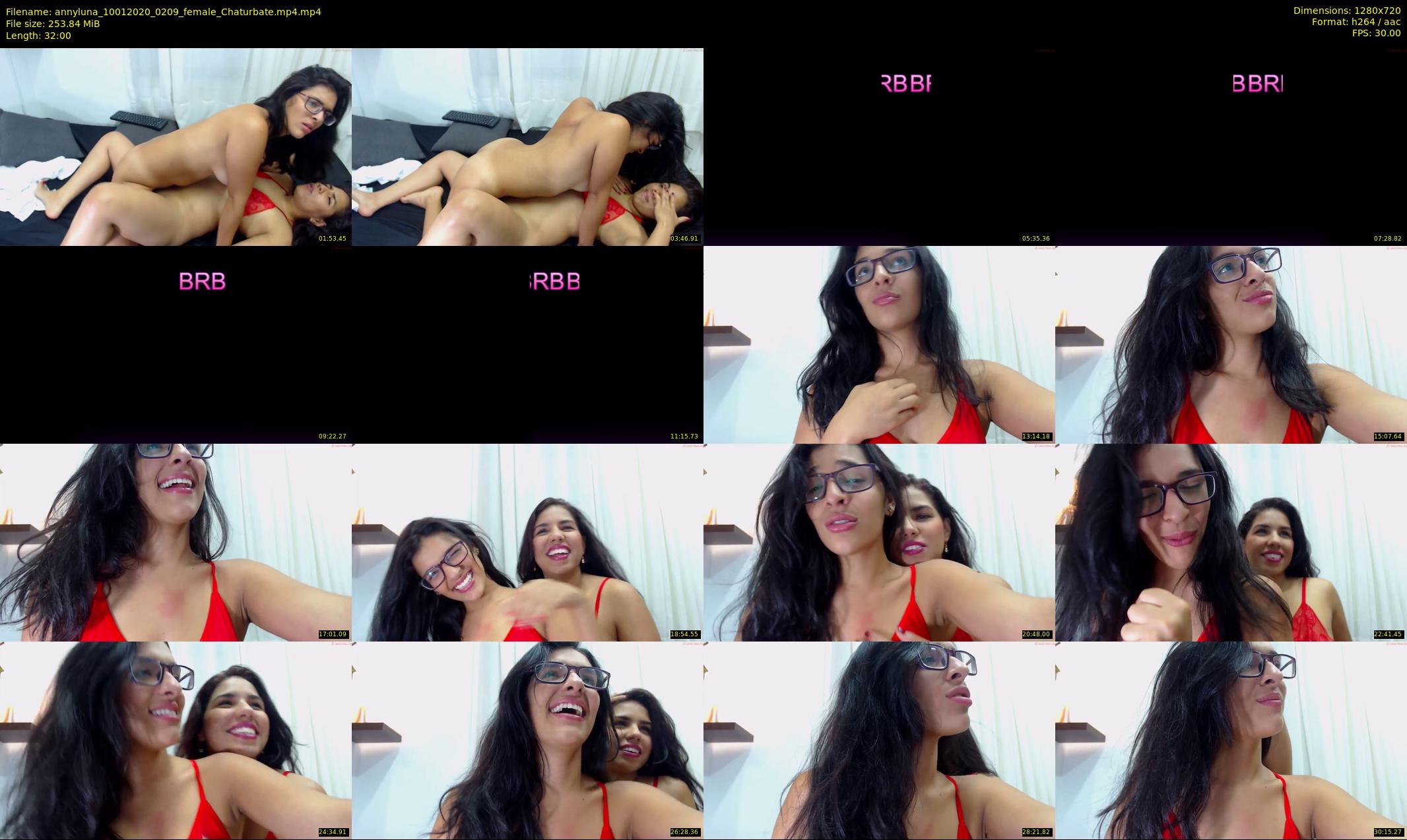 annyluna — 32 minute Chaturbate female cam show recording, 720p, Jan 10, 2020