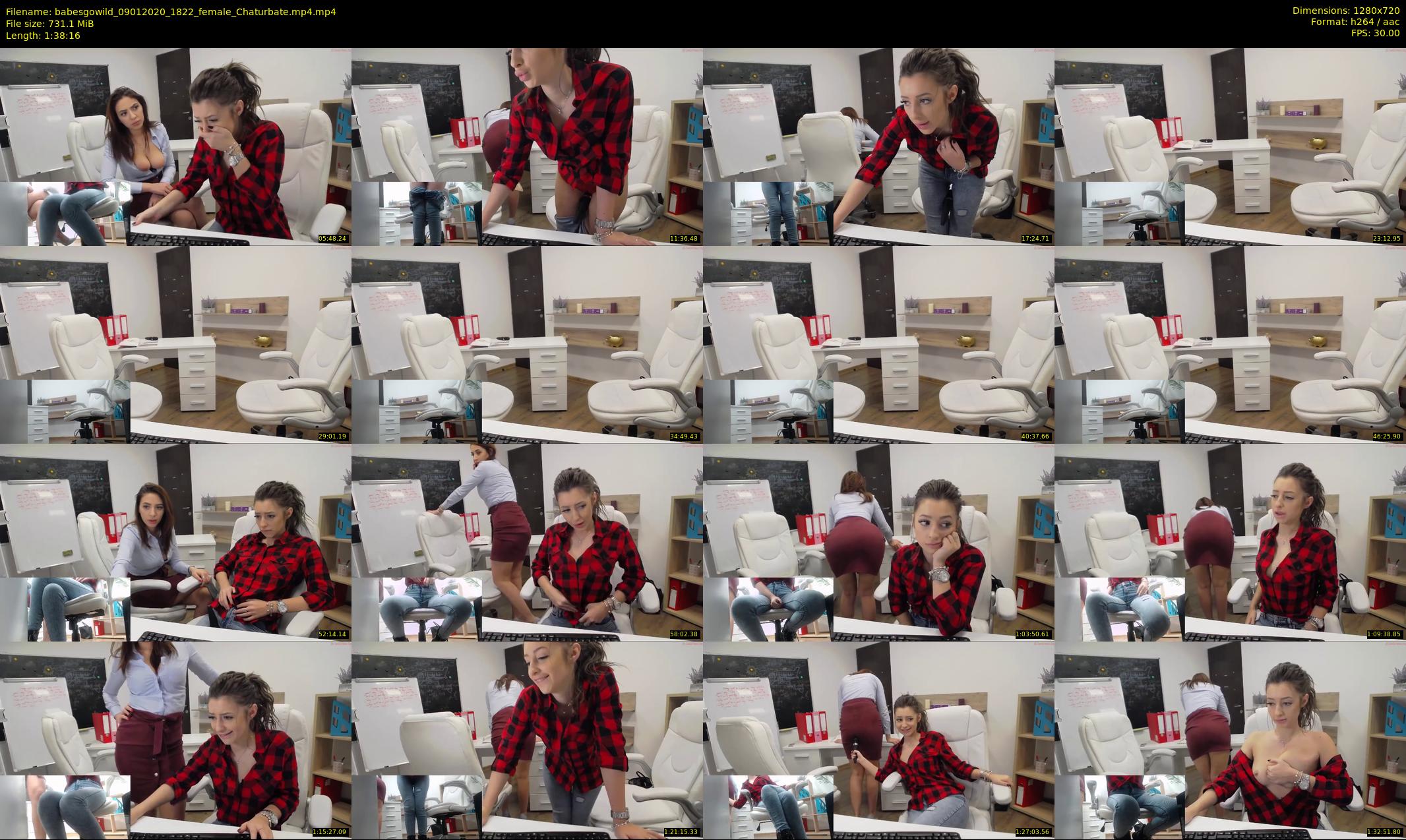 babesgowild — 99 minute Chaturbate couple cam show recording, 720p, Jan 9, 2020
