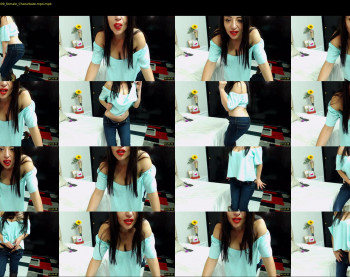 capriijones — 8 minute Chaturbate female cam show recording, 720p, Jan 9, 2020