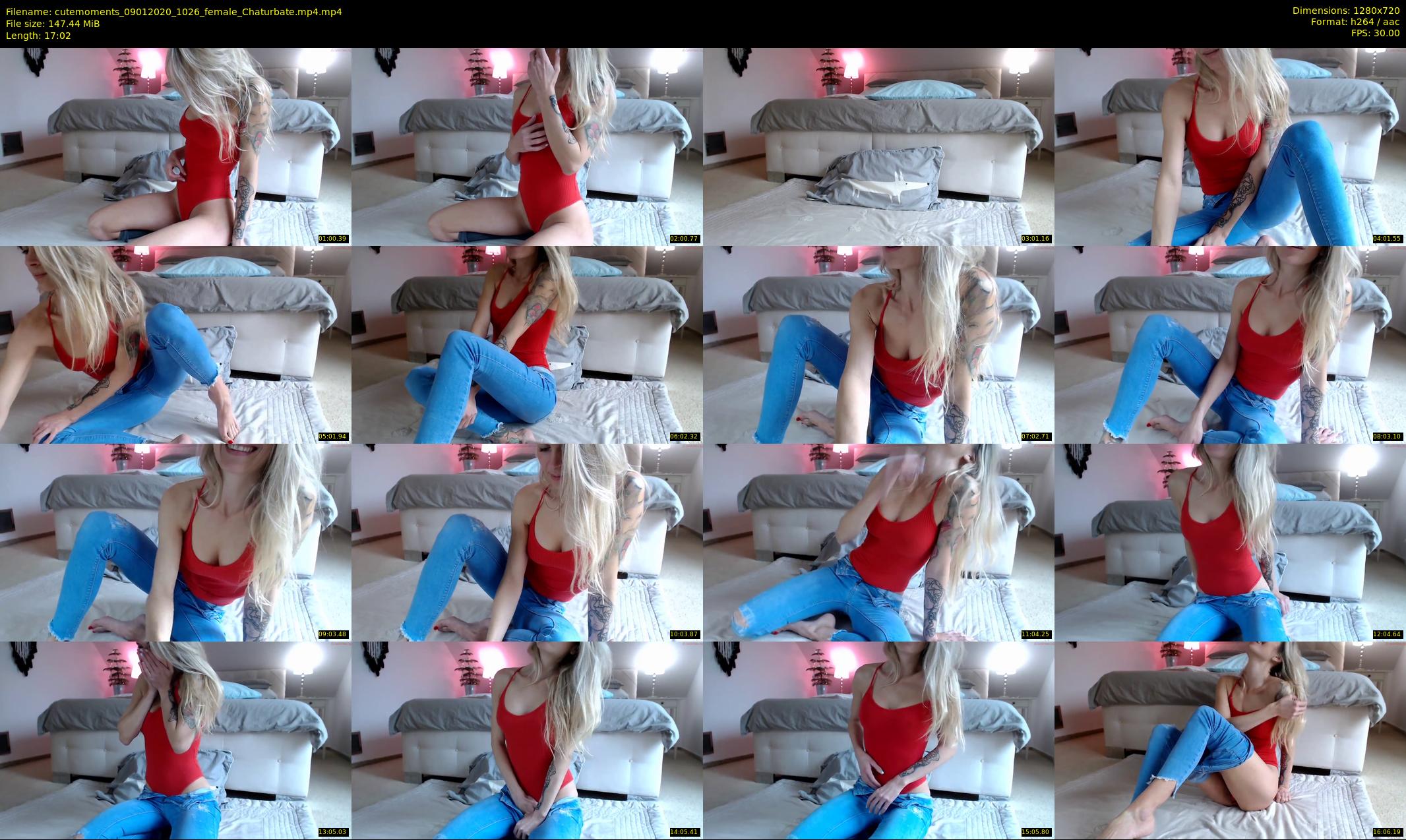 cutemoments — 18 minute Chaturbate female cam show recording, 720p, Jan 9, 2020