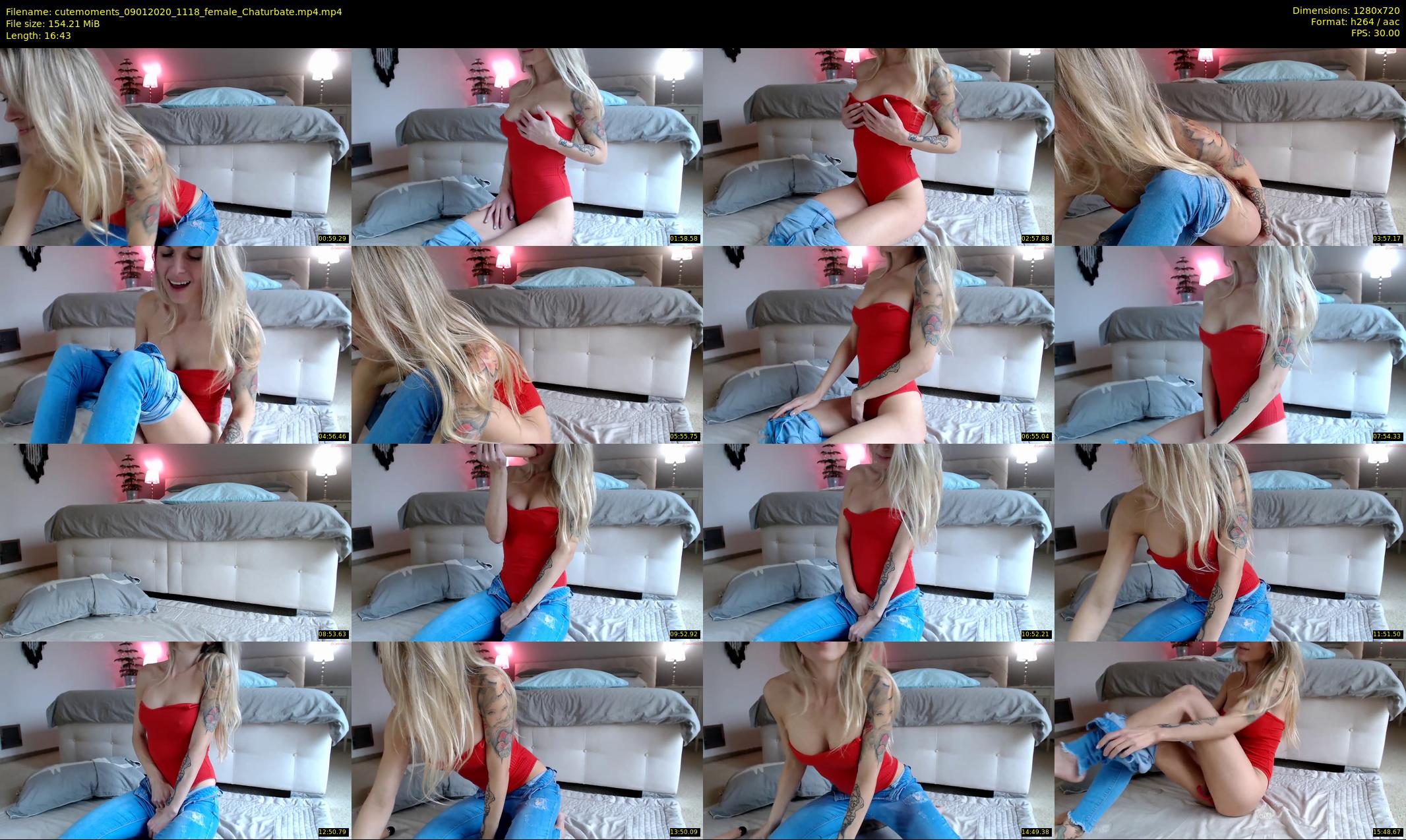 cutemoments — 17 minute Chaturbate female cam show recording, 720p, Jan 9, 2020