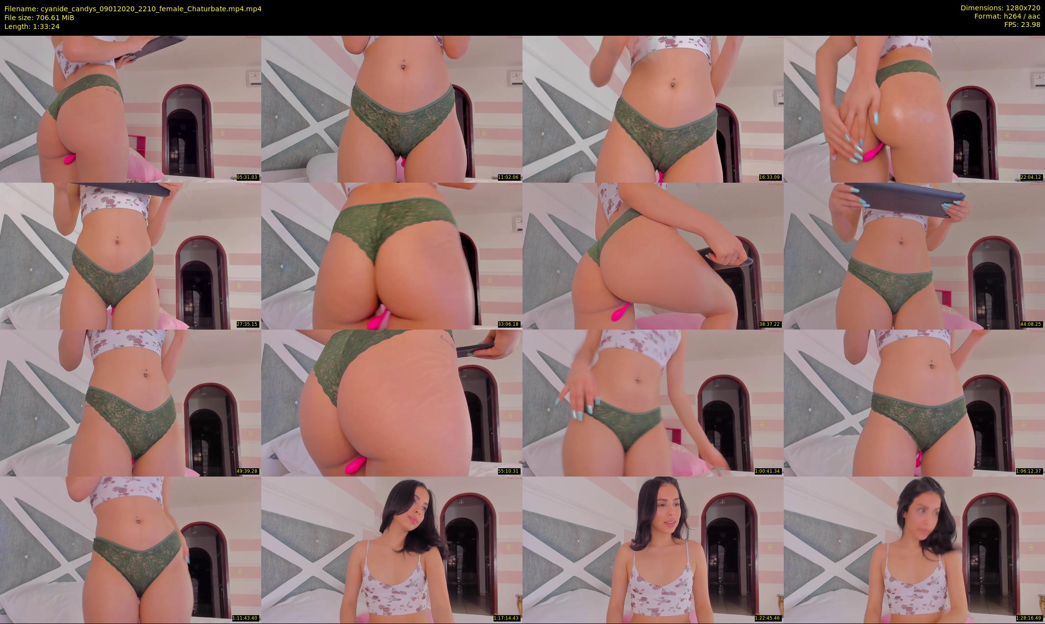 cyanide_candys — 94 minute Chaturbate female cam show recording, 720p, Jan 9, 2020