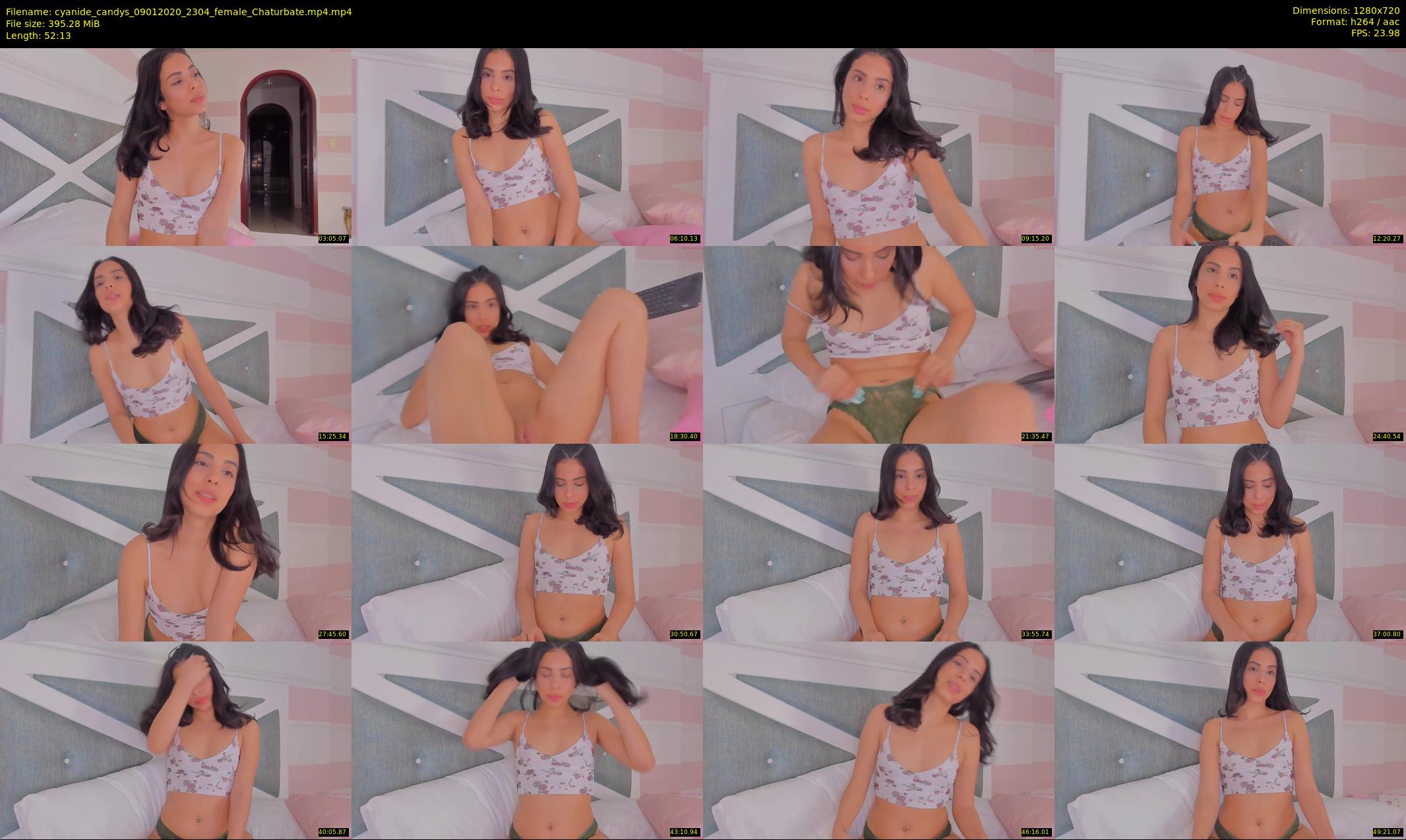 cyanide_candys — 53 minute Chaturbate female cam show recording, 720p, Jan 9, 2020