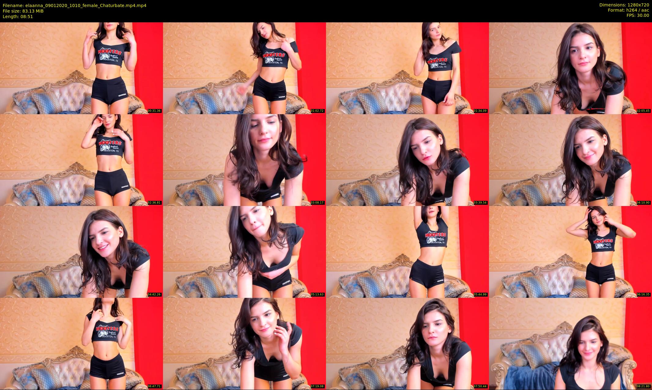 elaanna — 9 minute Chaturbate female cam show recording, 720p, Jan 9, 2020