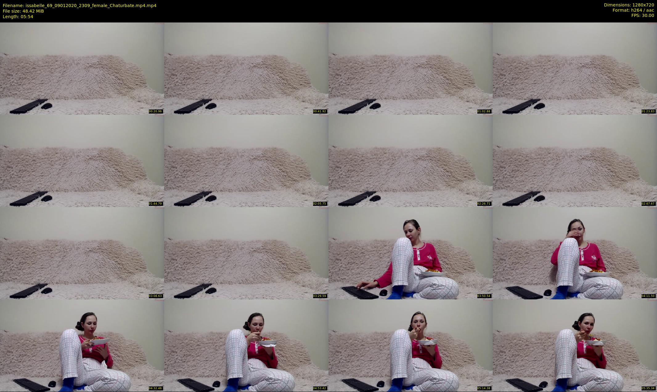 issabelle_69 — 6 minute Chaturbate couple cam show recording, 720p, Jan 9, 2020