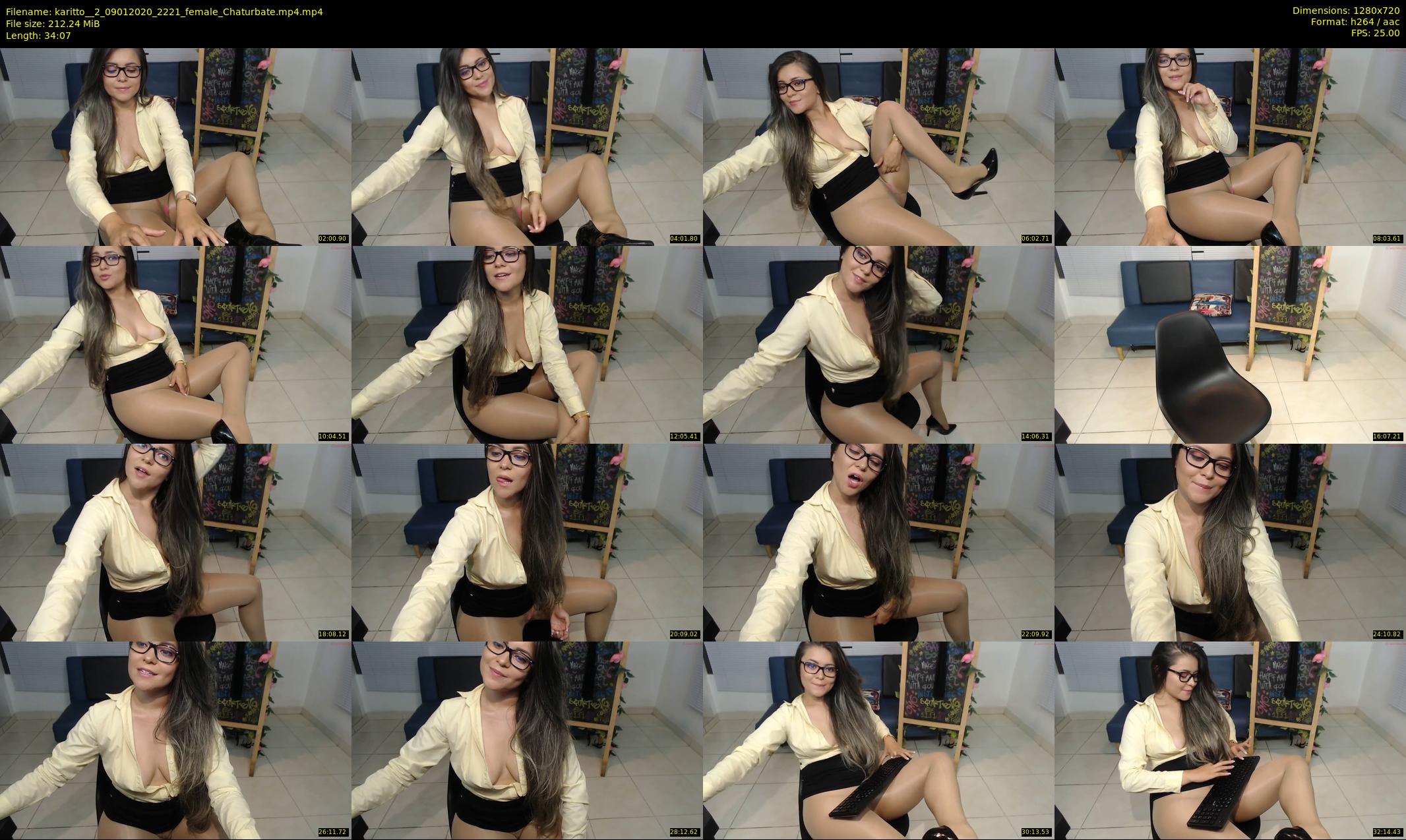 karitto__2 — 35 minute Chaturbate female cam show recording, 720p, Jan 9, 2020
