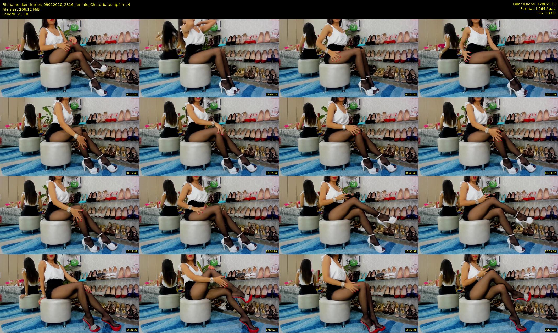 kendrarios — 22 minute Chaturbate female cam show recording, 720p, Jan 9, 2020