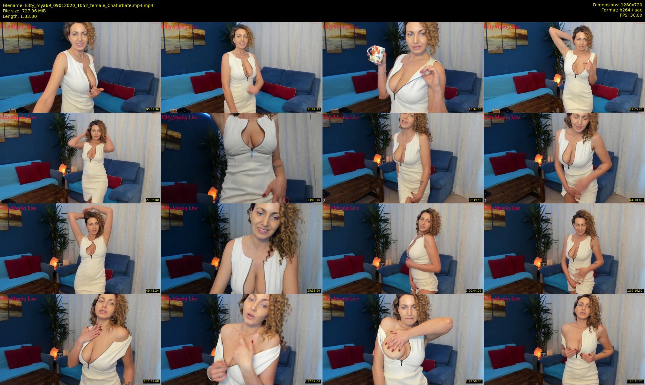 kitty_mya69 — 94 minute Chaturbate female cam show recording, 720p, Jan 9, 2020