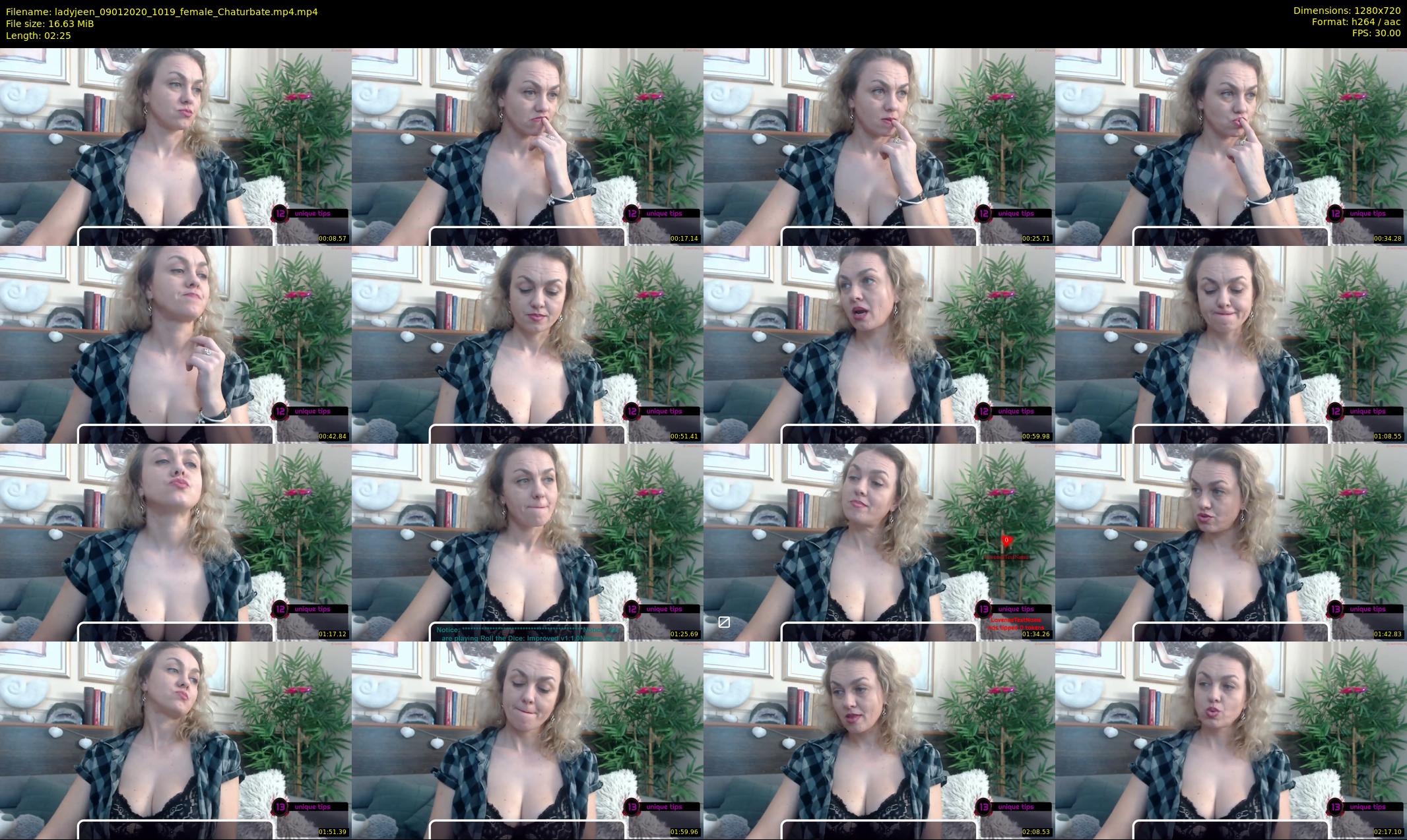 ladyjeen — 3 minute Chaturbate female cam show recording, 720p, Jan 9, 2020