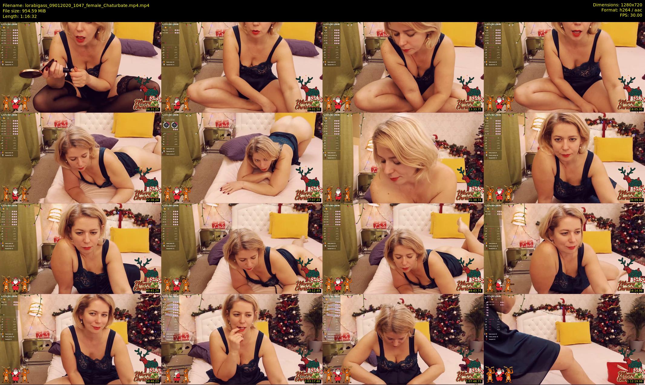 lorabigass — 77 minute Chaturbate female cam show recording, 720p, Jan 9, 2020